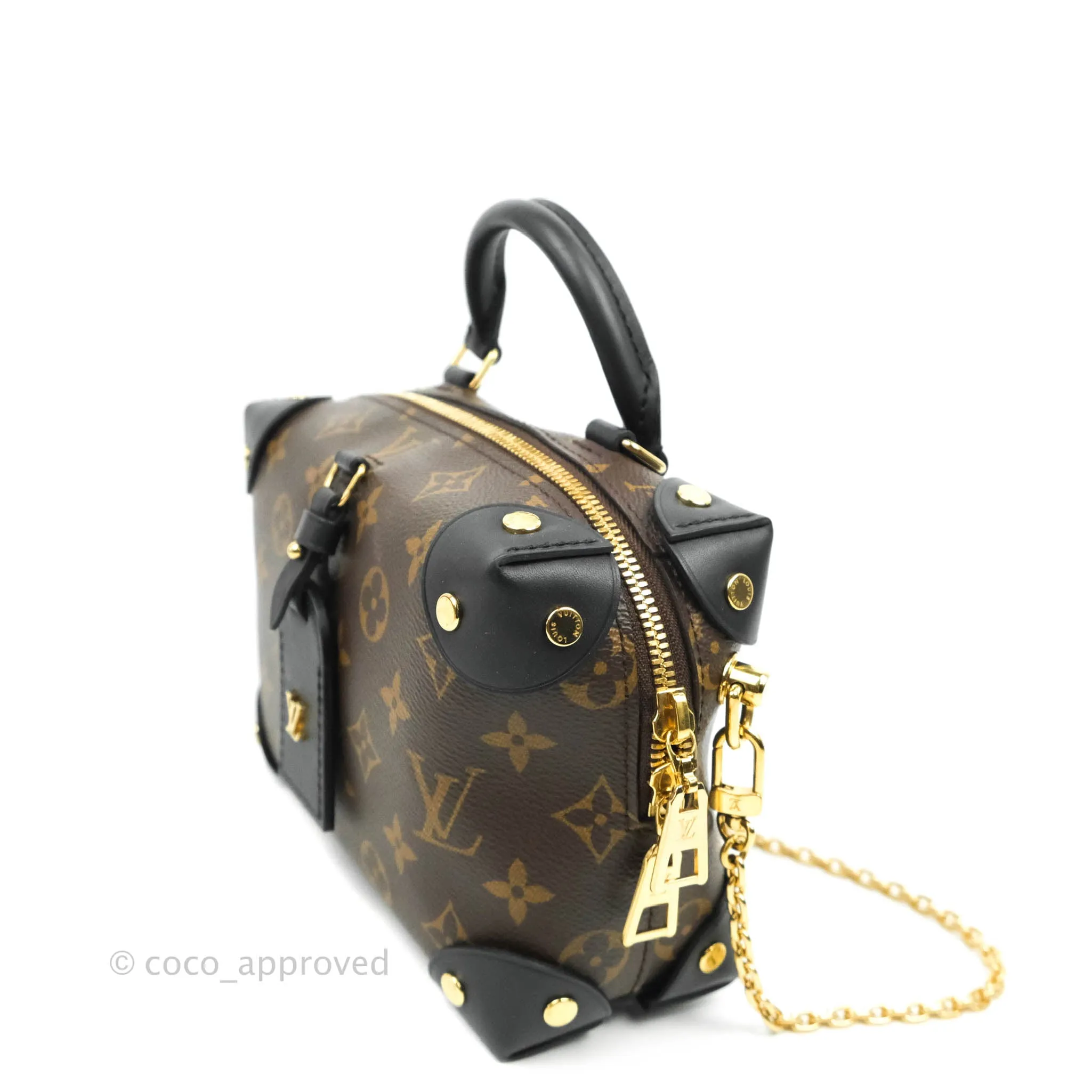 Louis Vuitton Petite Malle Souple Monogram Canvas