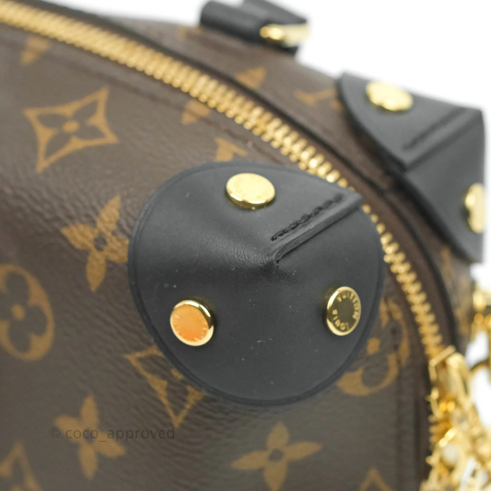 Louis Vuitton Petite Malle Souple Monogram Canvas