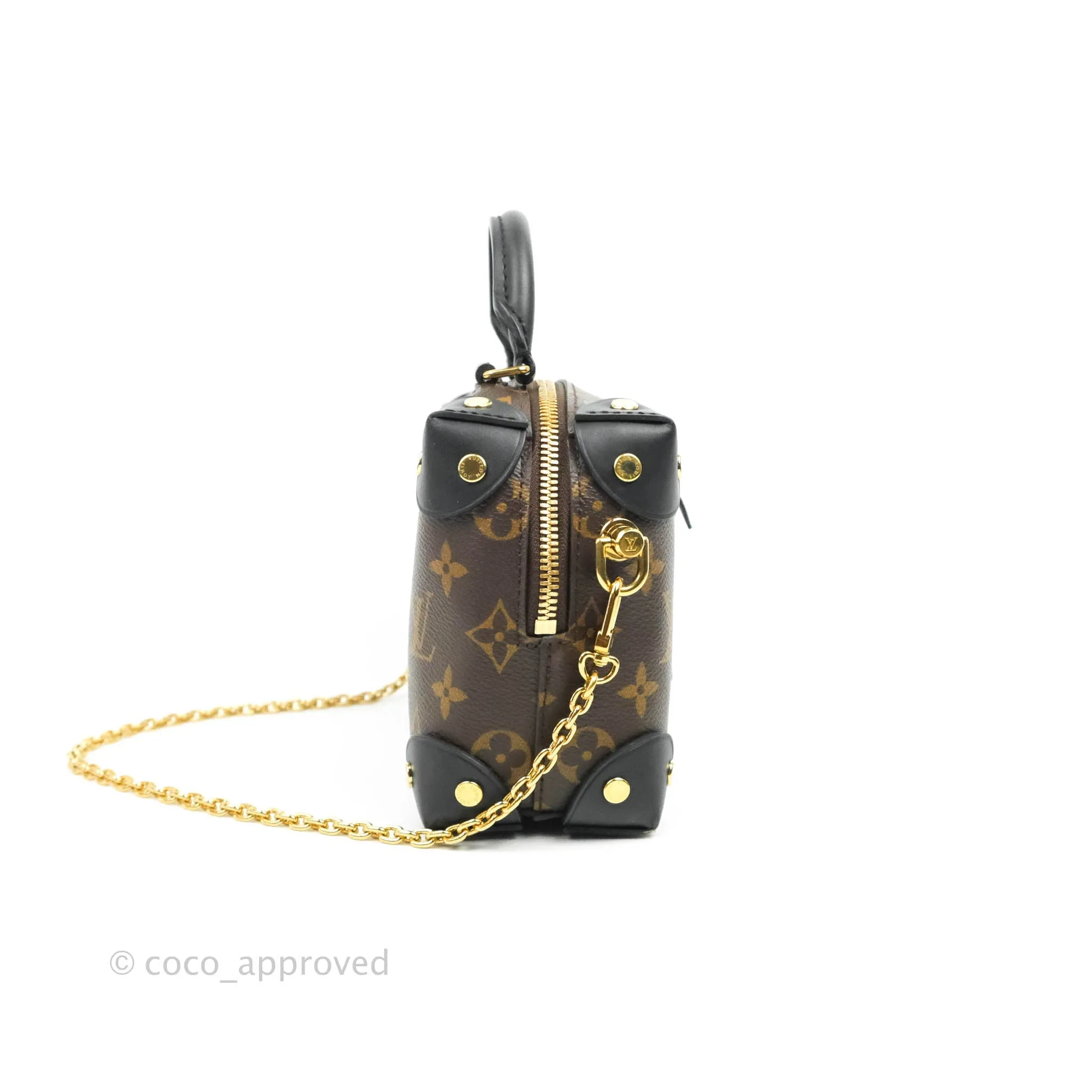 Louis Vuitton Petite Malle Souple Monogram Canvas