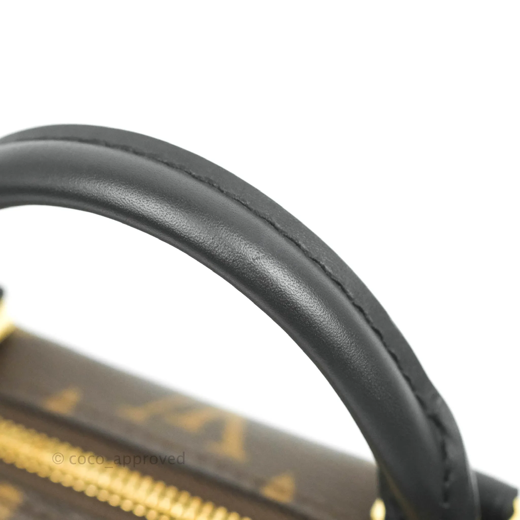 Louis Vuitton Petite Malle Souple Monogram Canvas