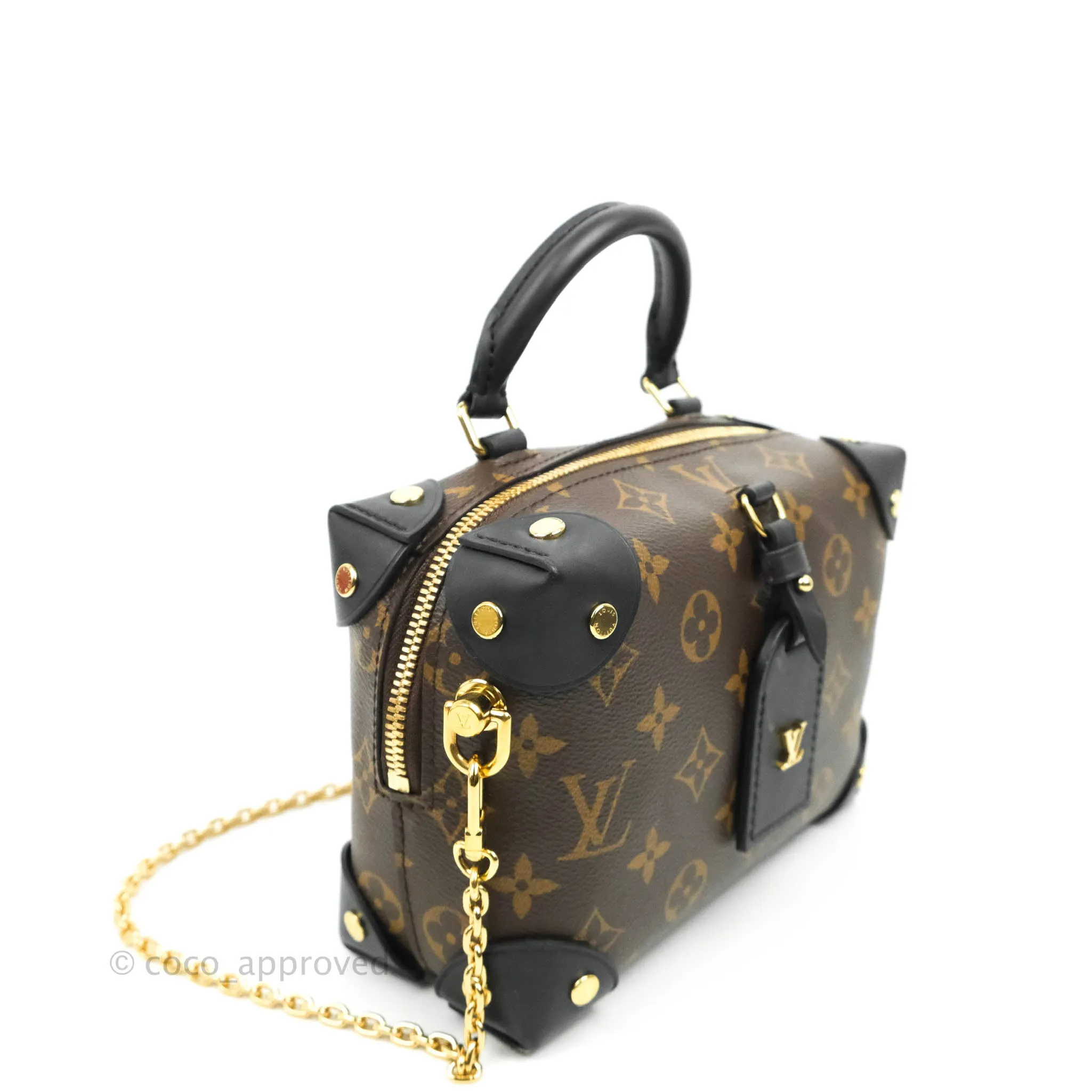 Louis Vuitton Petite Malle Souple Monogram Canvas