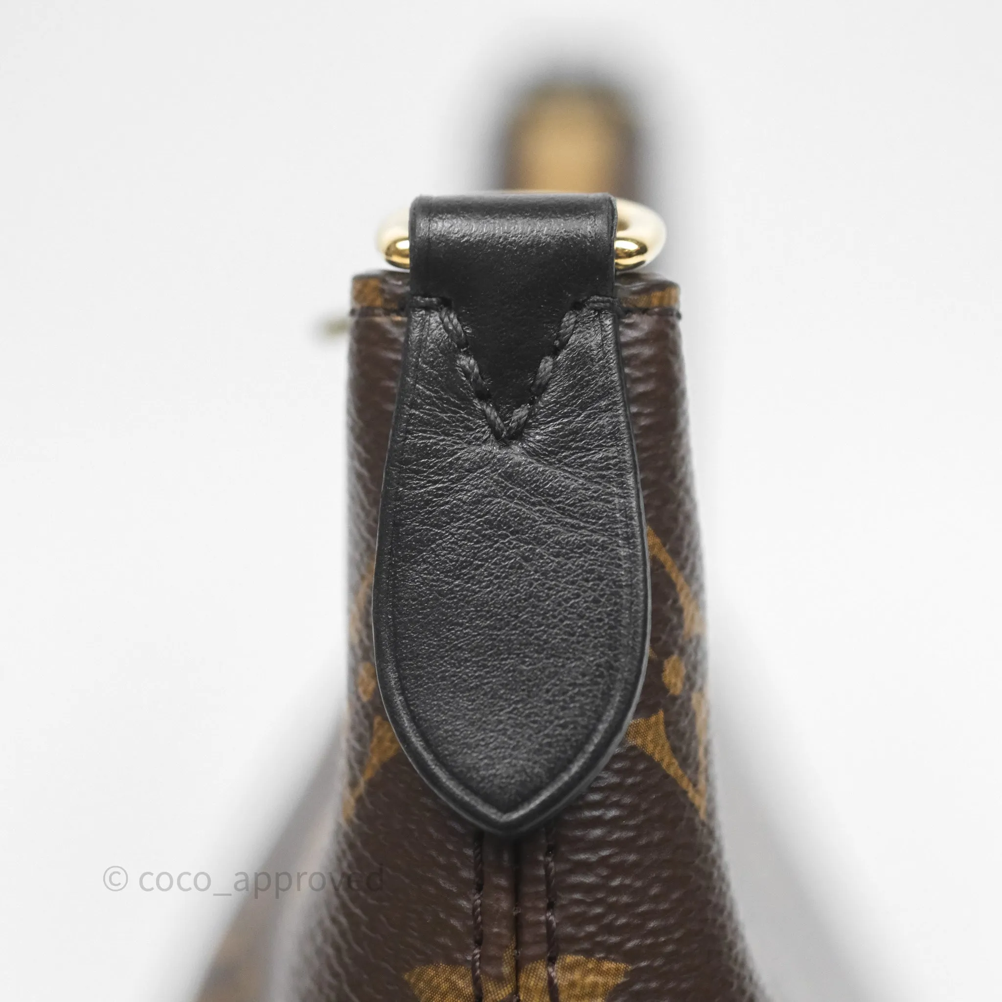 Louis Vuitton PM Boulogne Monogram Canvas Black