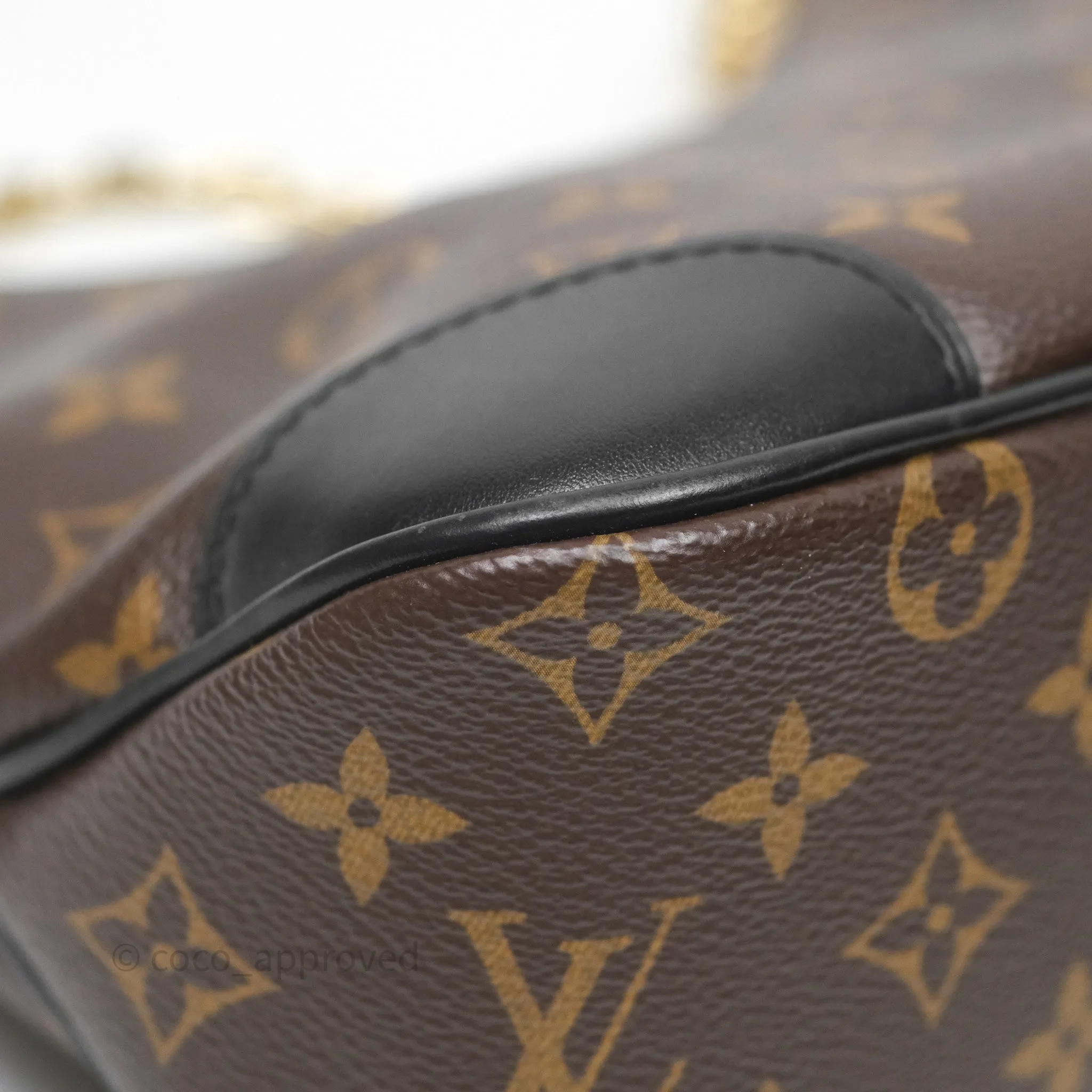 Louis Vuitton PM Boulogne Monogram Canvas Black