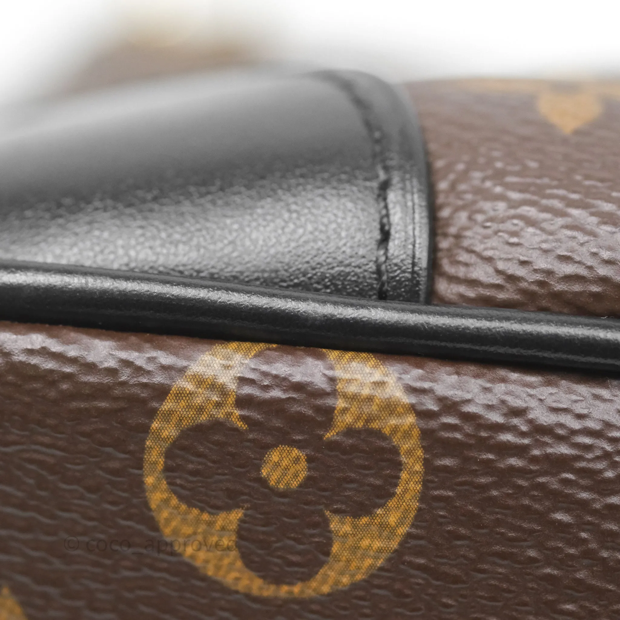 Louis Vuitton PM Boulogne Monogram Canvas Black
