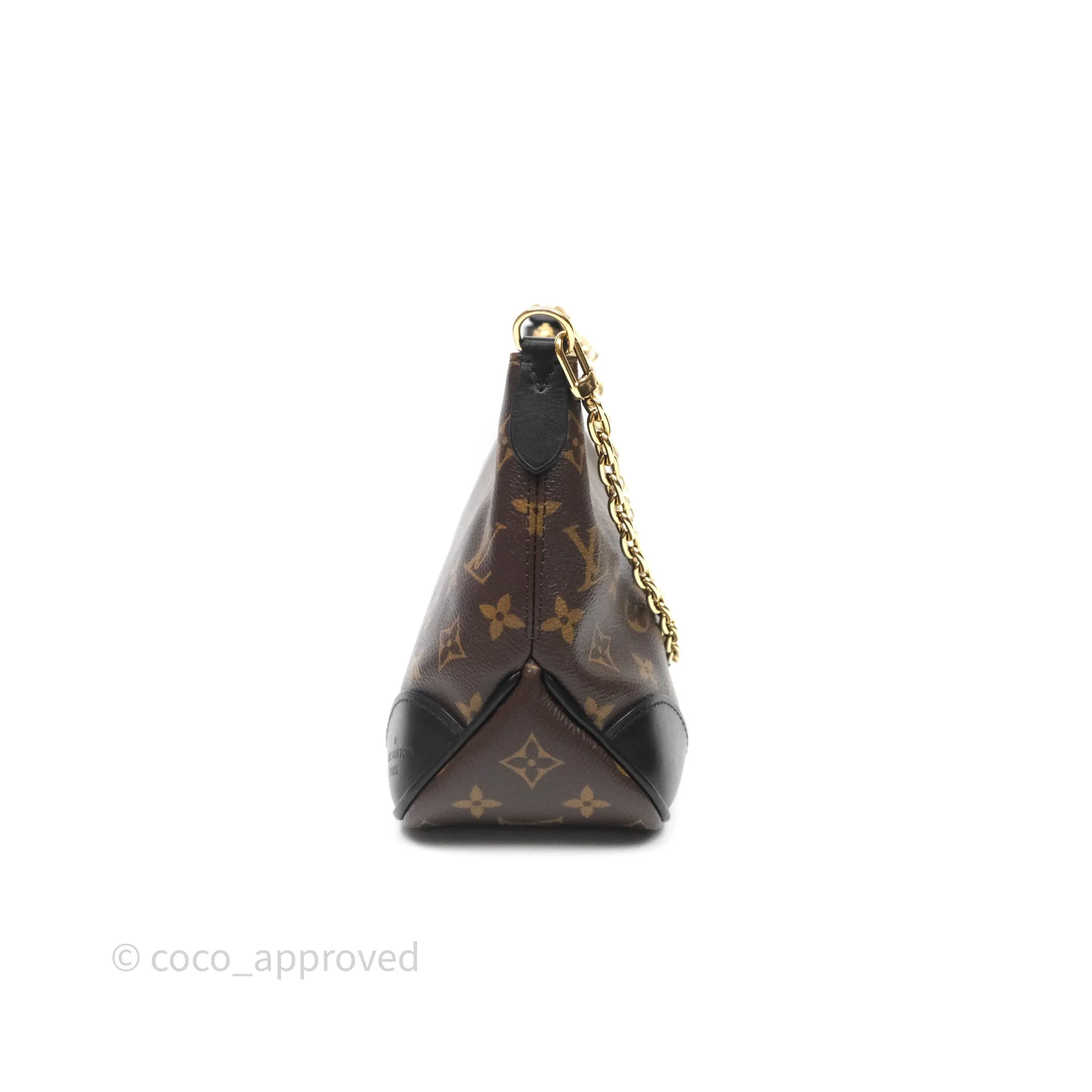 Louis Vuitton PM Boulogne Monogram Canvas Black