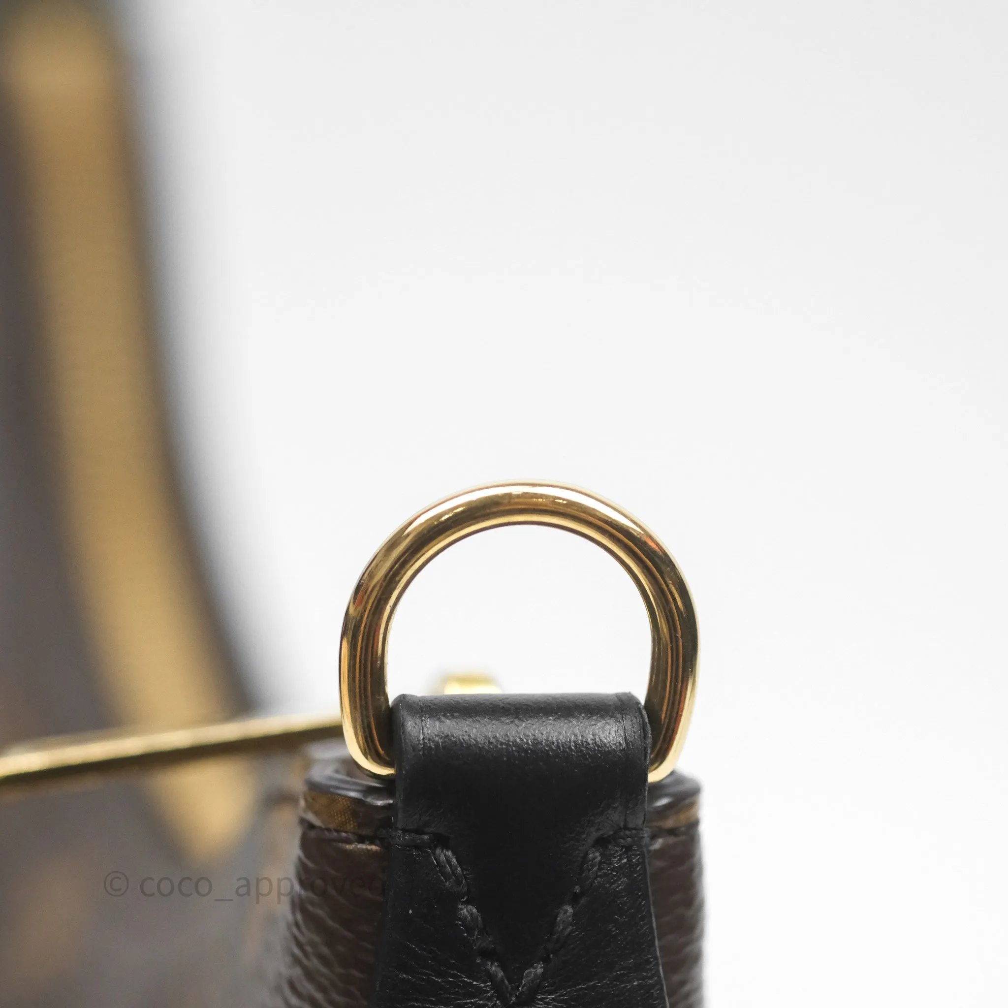 Louis Vuitton PM Boulogne Monogram Canvas Black