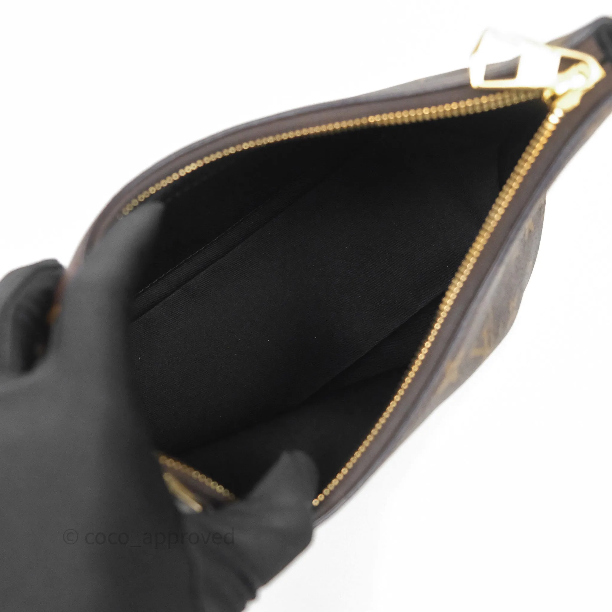 Louis Vuitton PM Boulogne Monogram Canvas Black