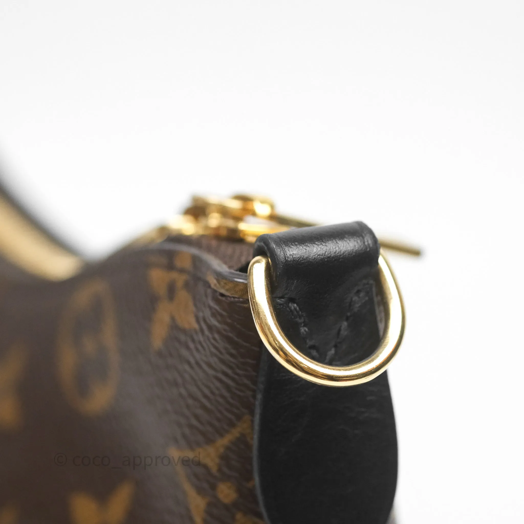 Louis Vuitton PM Boulogne Monogram Canvas Black