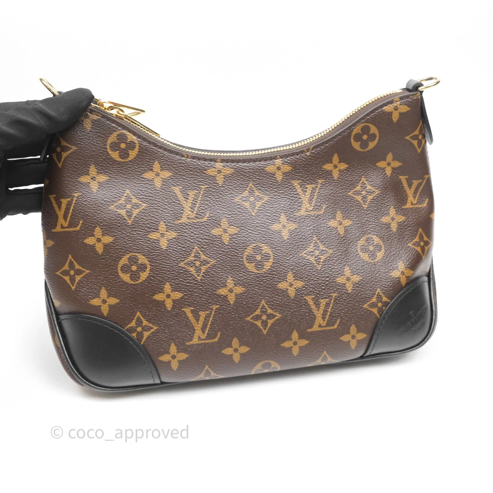 Louis Vuitton PM Boulogne Monogram Canvas Black