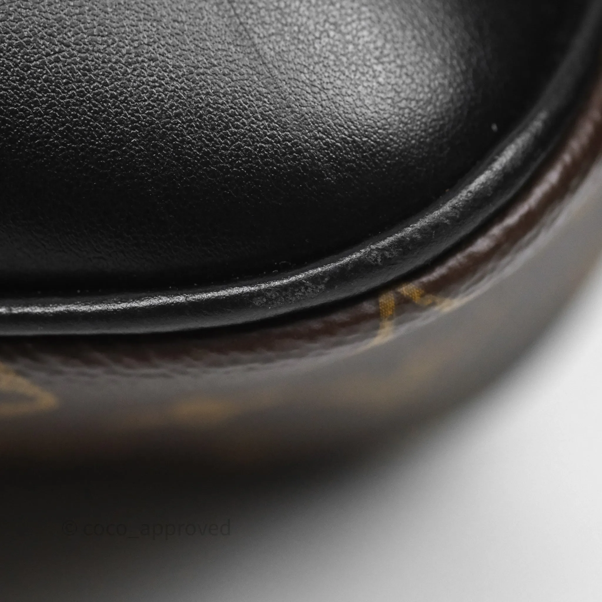 Louis Vuitton PM Boulogne Monogram Canvas Black