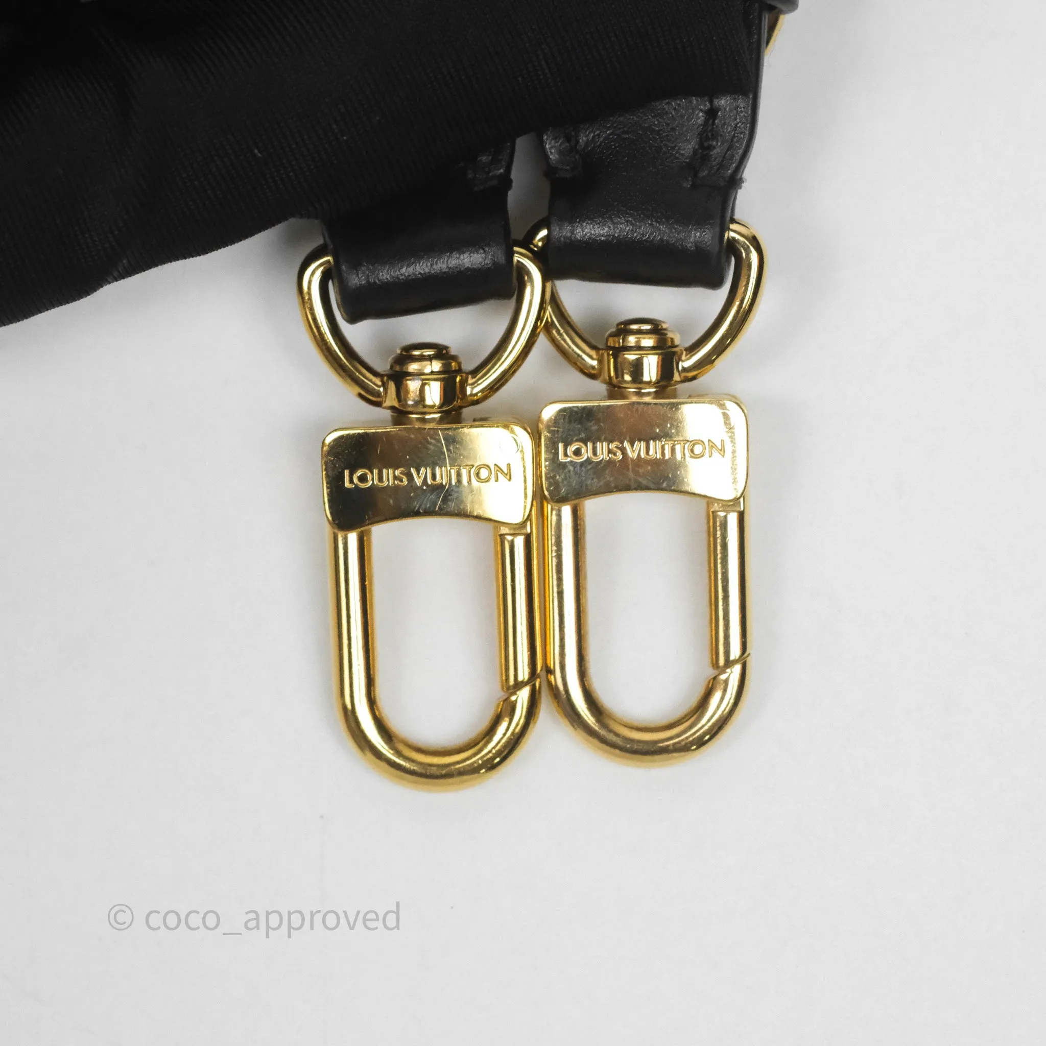 Louis Vuitton PM Boulogne Monogram Canvas Black