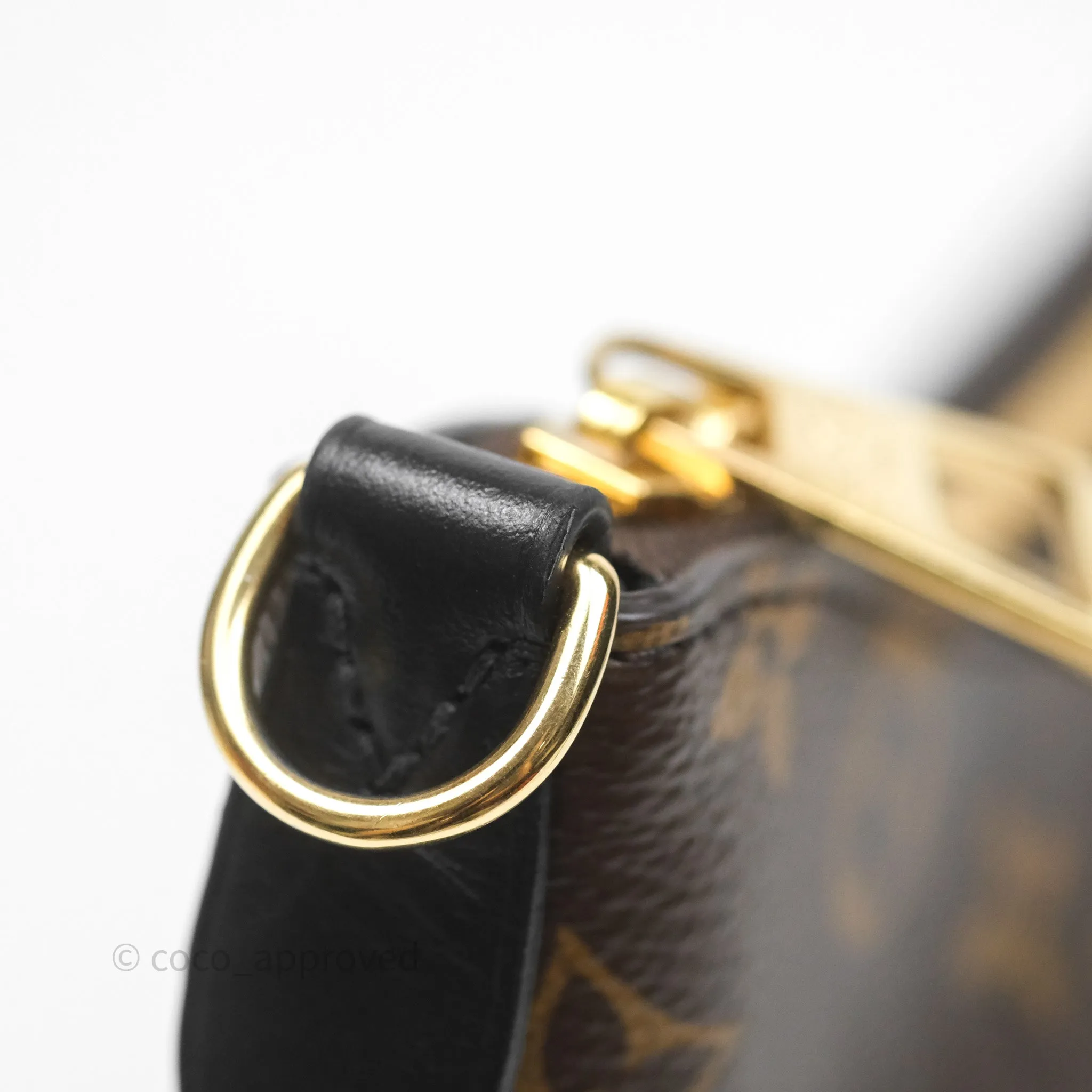 Louis Vuitton PM Boulogne Monogram Canvas Black
