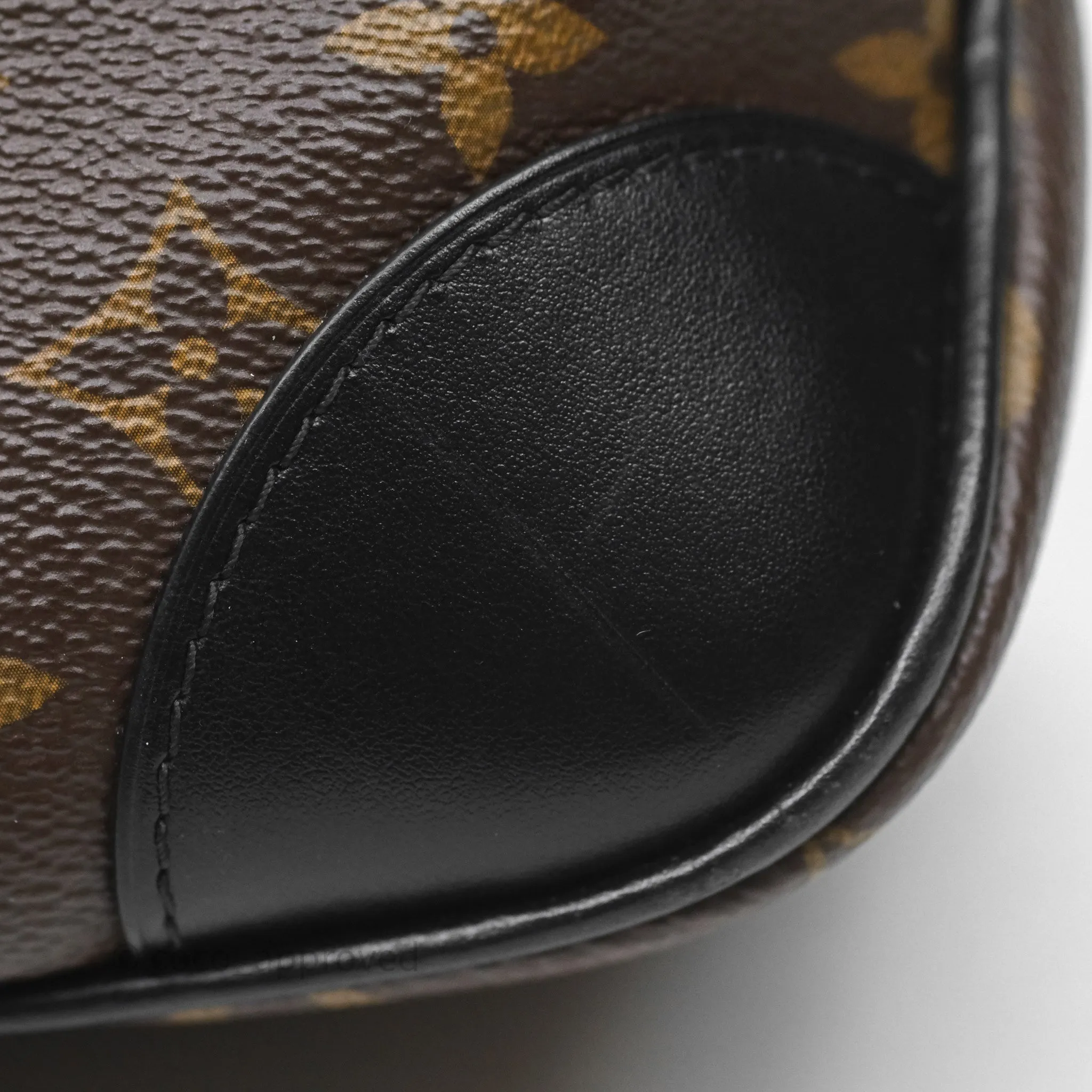 Louis Vuitton PM Boulogne Monogram Canvas Black