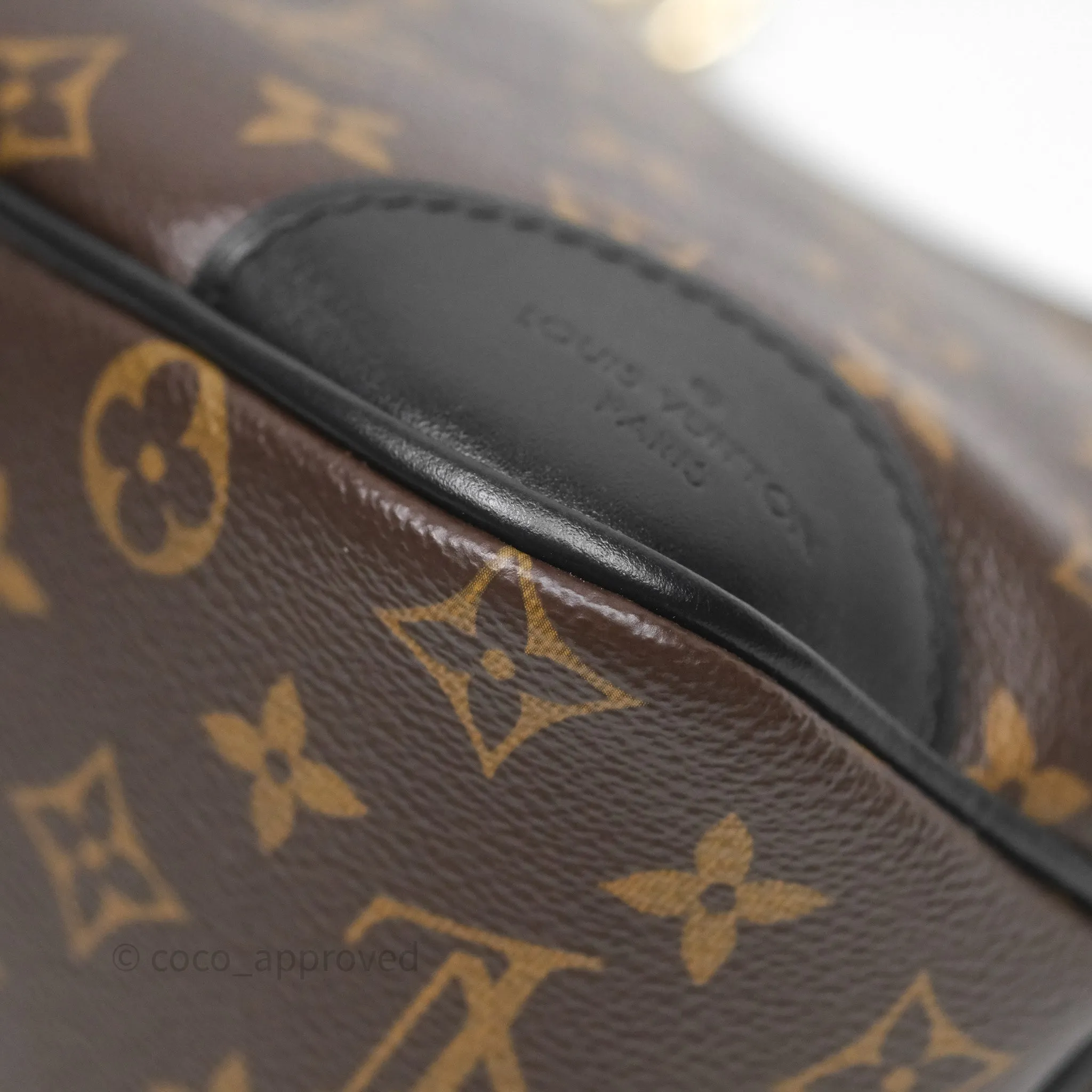 Louis Vuitton PM Boulogne Monogram Canvas Black