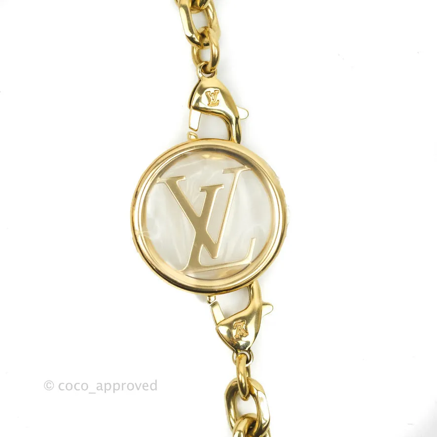 Louis Vuitton Pochette Coussin Monogram Caramel Beige Gold Hardware