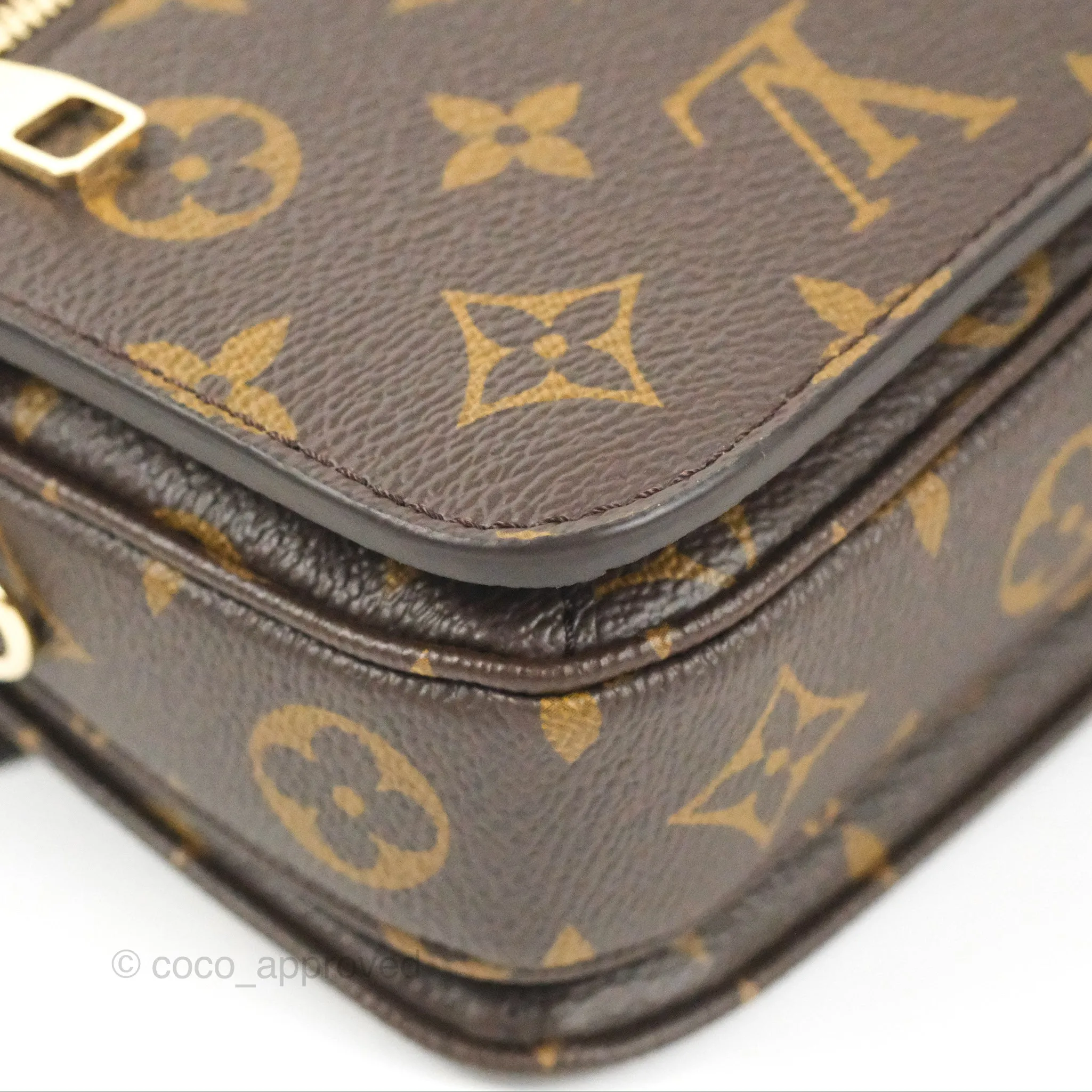 Louis Vuitton Pochette Mtis East West Monogram Canvas