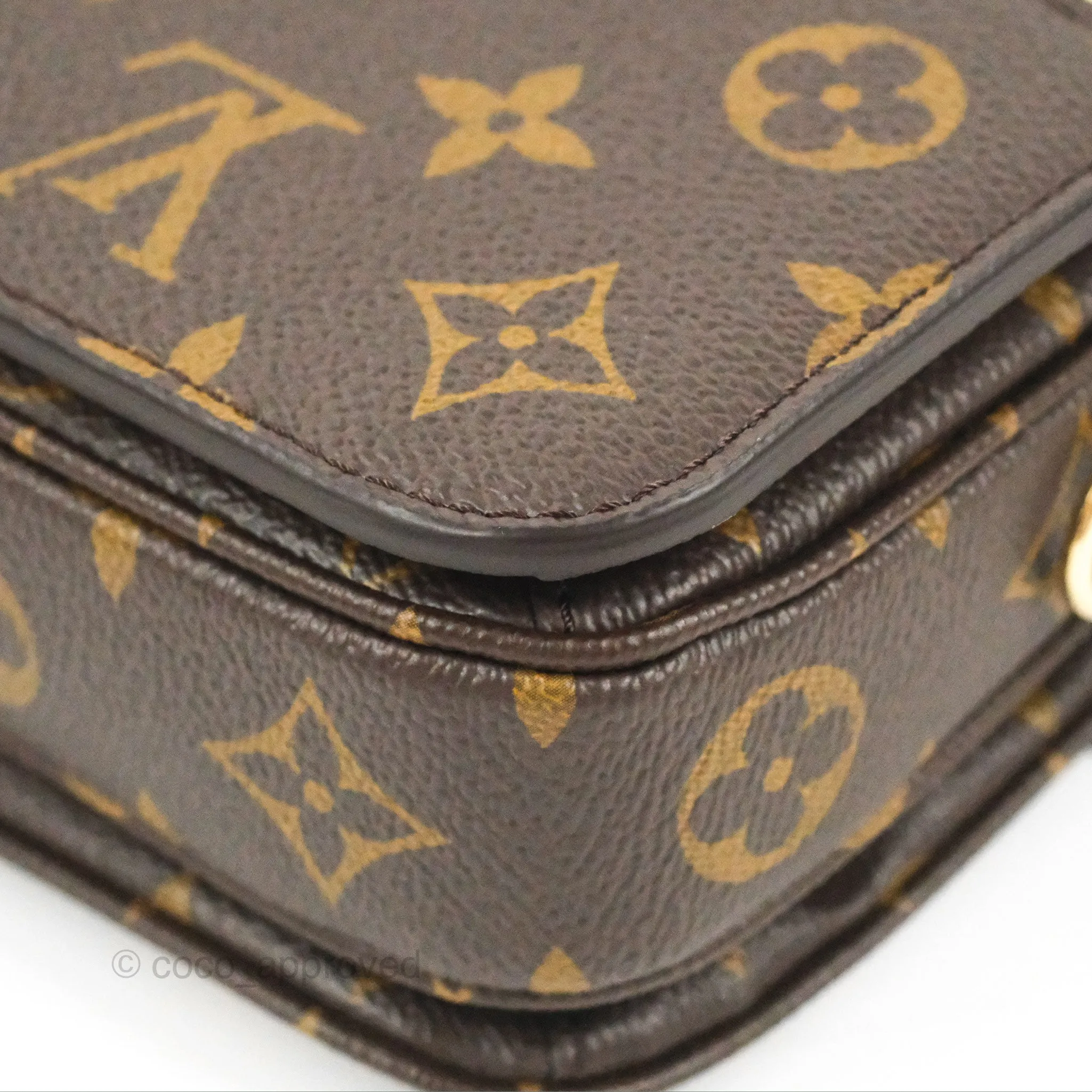 Louis Vuitton Pochette Mtis East West Monogram Canvas