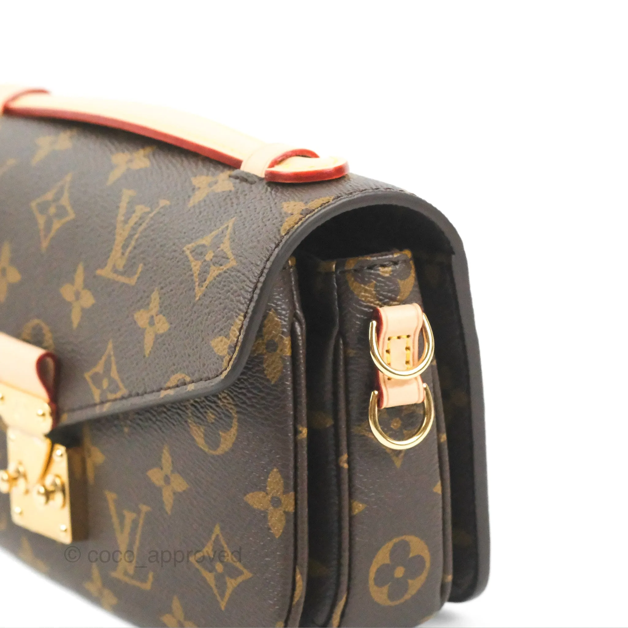 Louis Vuitton Pochette Mtis East West Monogram Canvas