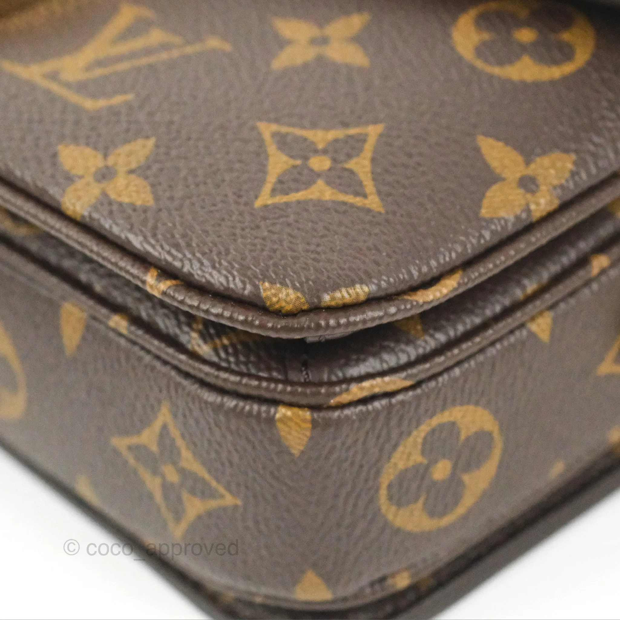 Louis Vuitton Pochette Mtis East West Monogram Canvas
