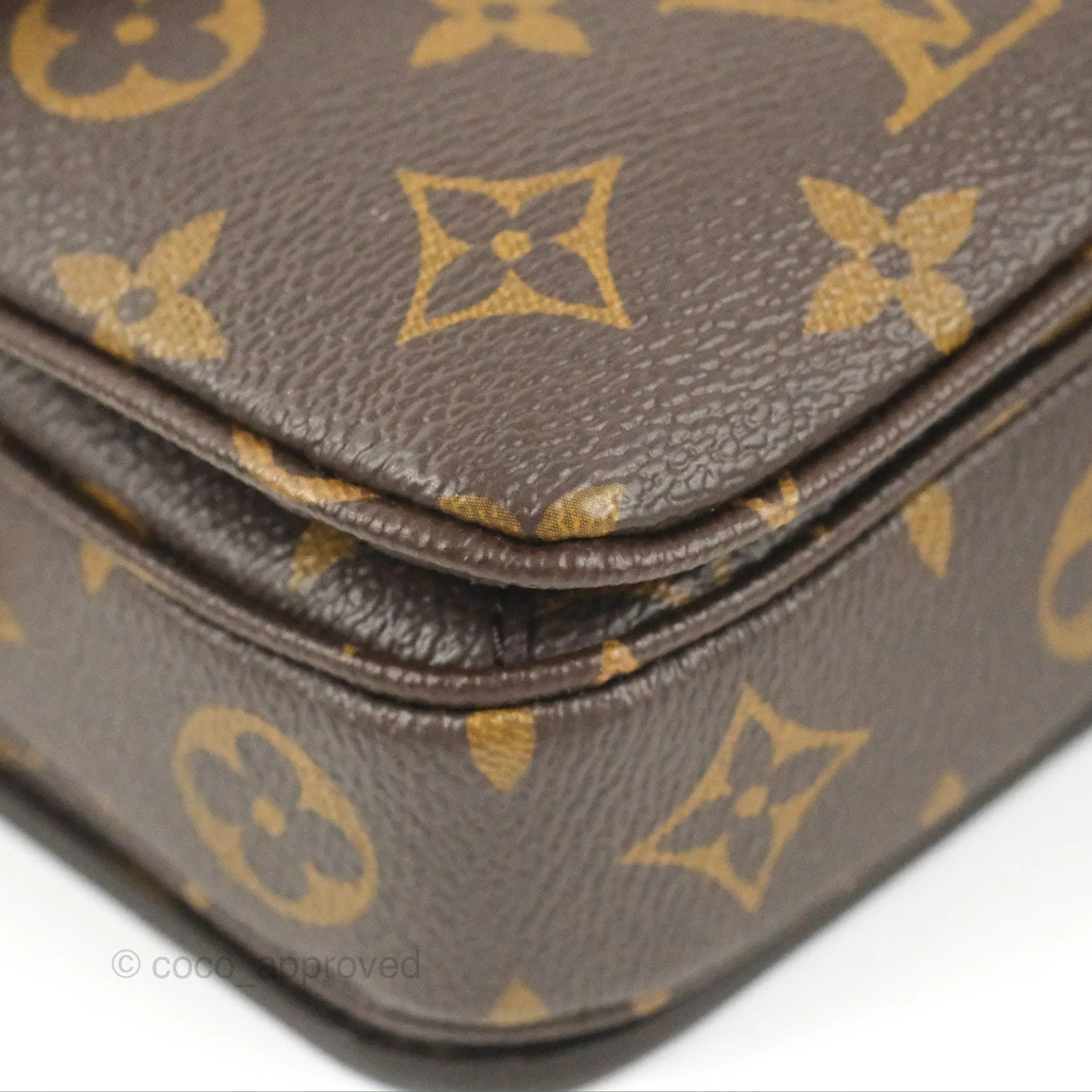 Louis Vuitton Pochette Mtis East West Monogram Canvas