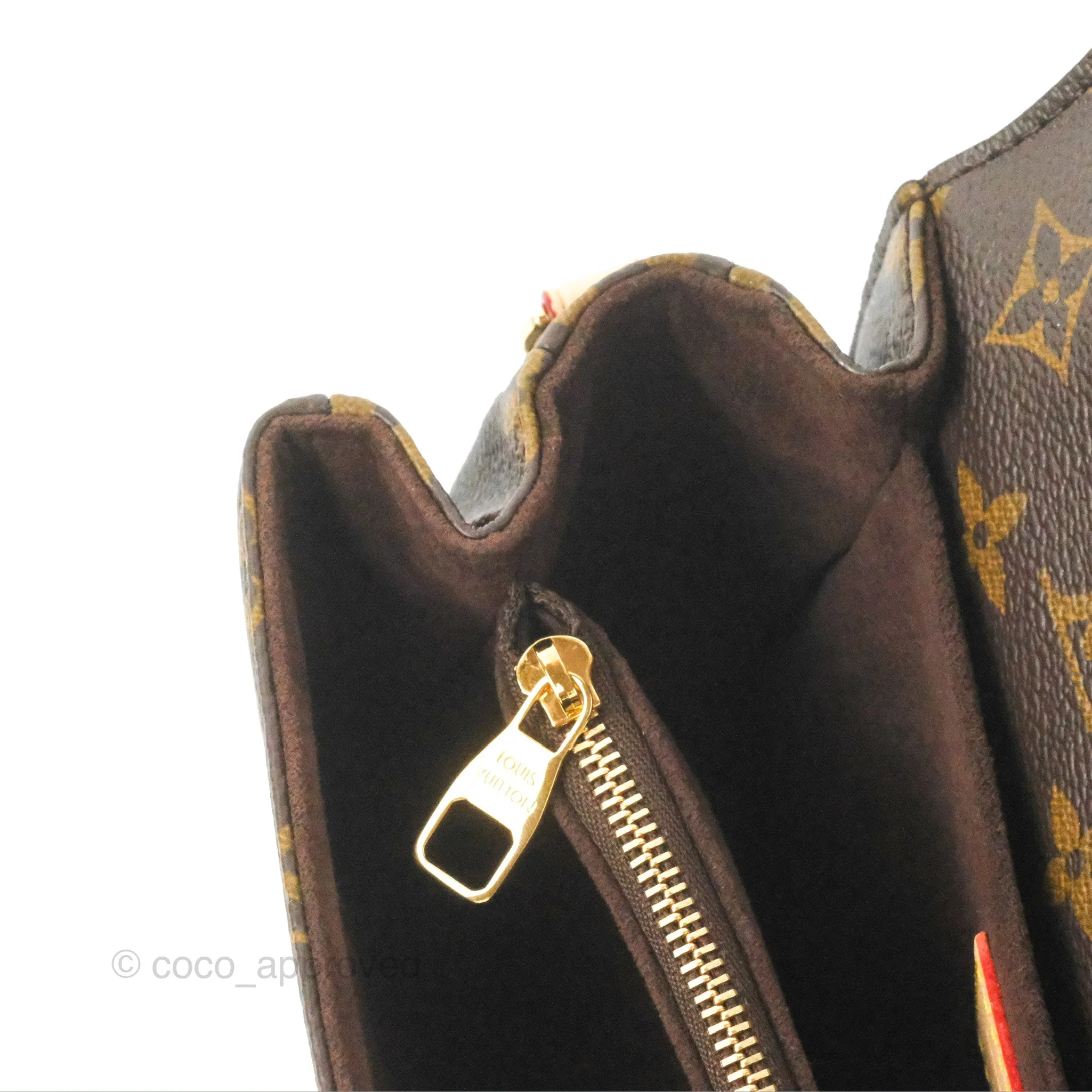 Louis Vuitton Pochette Mtis East West Monogram Canvas