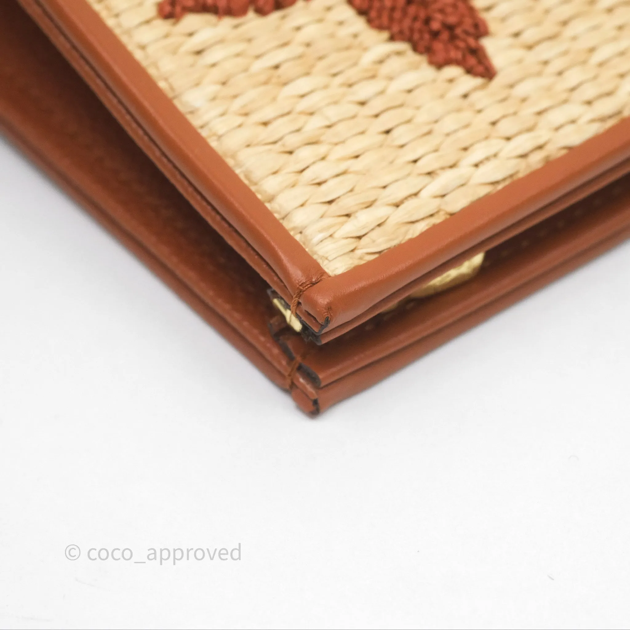 Louis Vuitton Raffia Monogram Giant Toiletry Pouch 26 Tan
