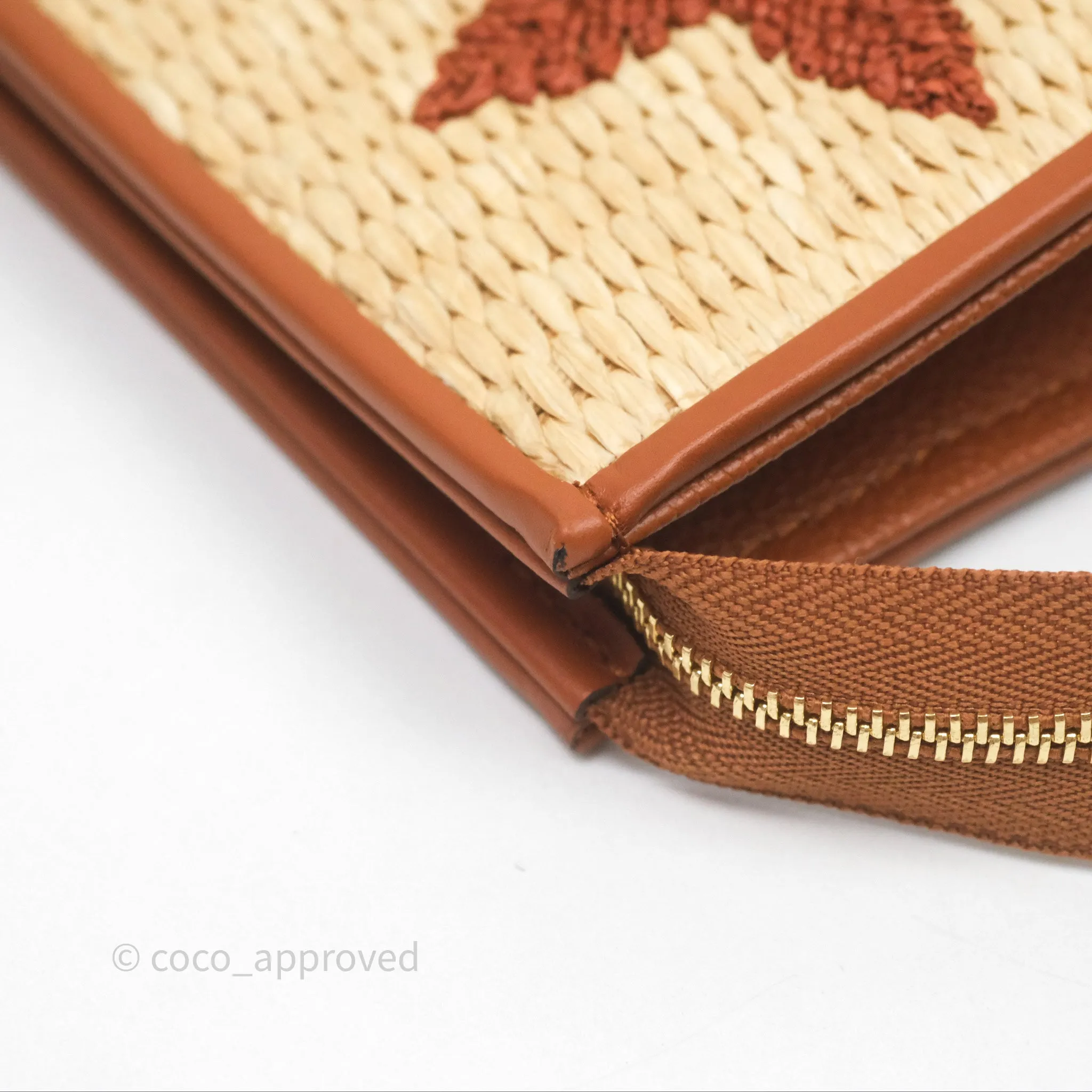 Louis Vuitton Raffia Monogram Giant Toiletry Pouch 26 Tan
