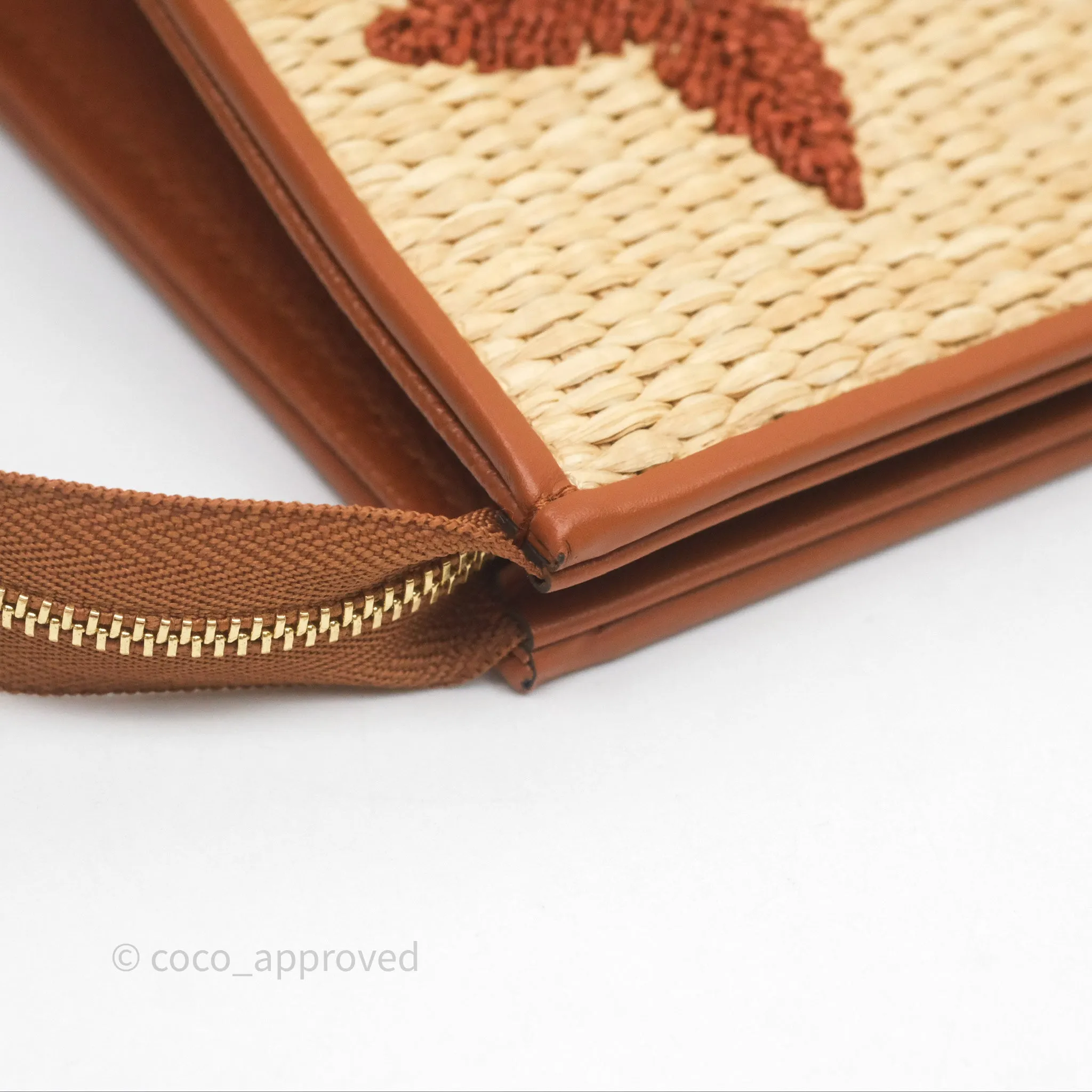 Louis Vuitton Raffia Monogram Giant Toiletry Pouch 26 Tan