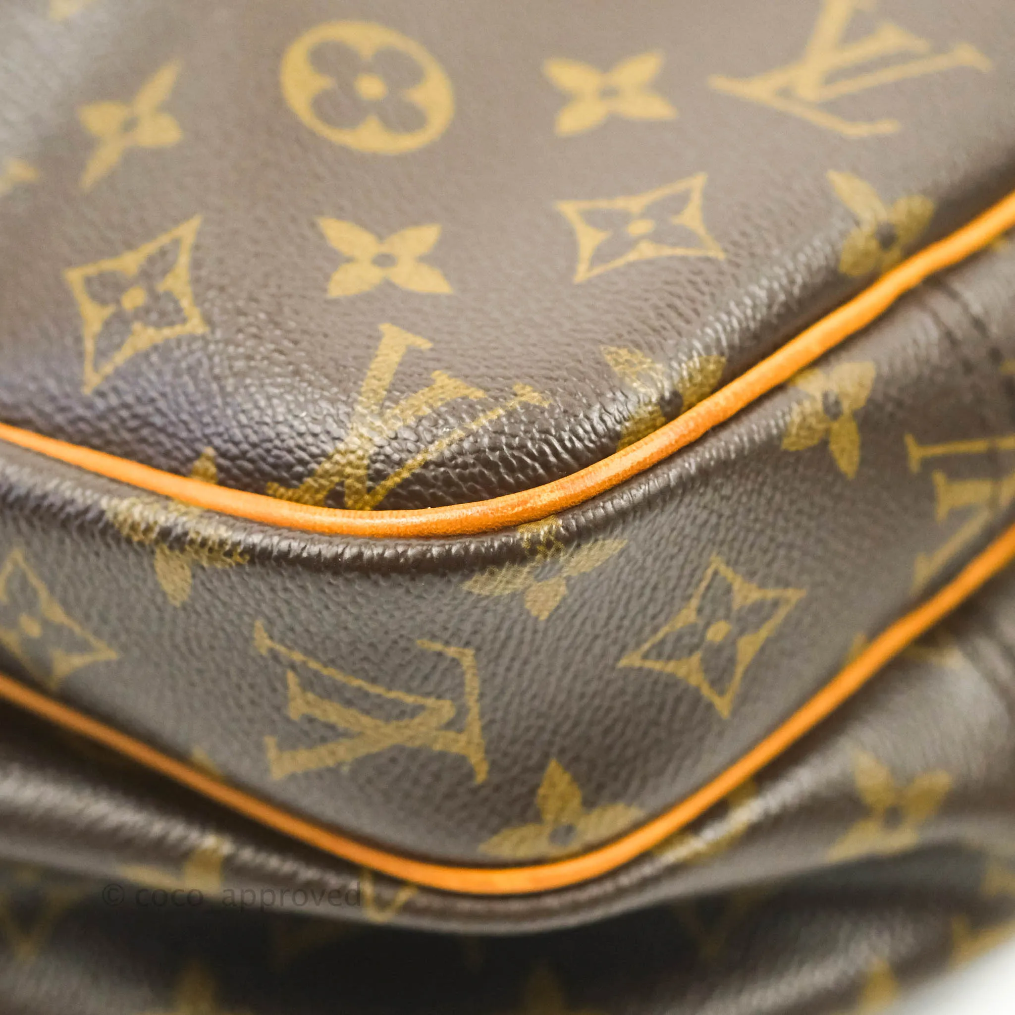 Louis Vuitton Reporter Shoulder Bag PM Monogram Canvas