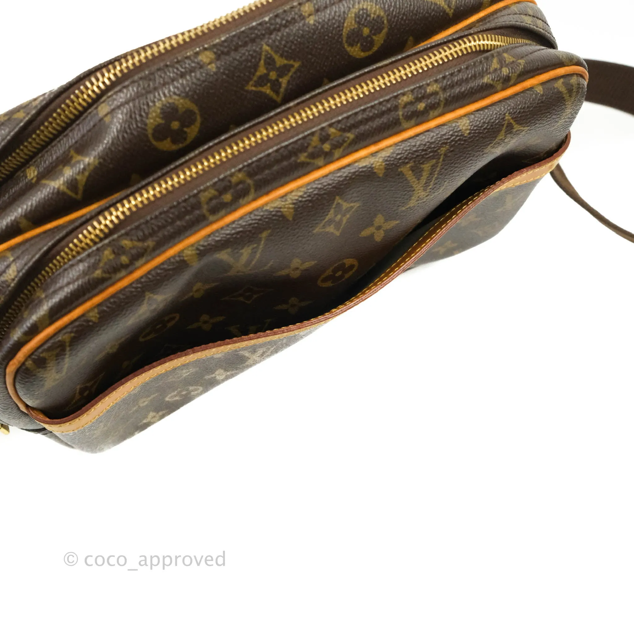 Louis Vuitton Reporter Shoulder Bag PM Monogram Canvas