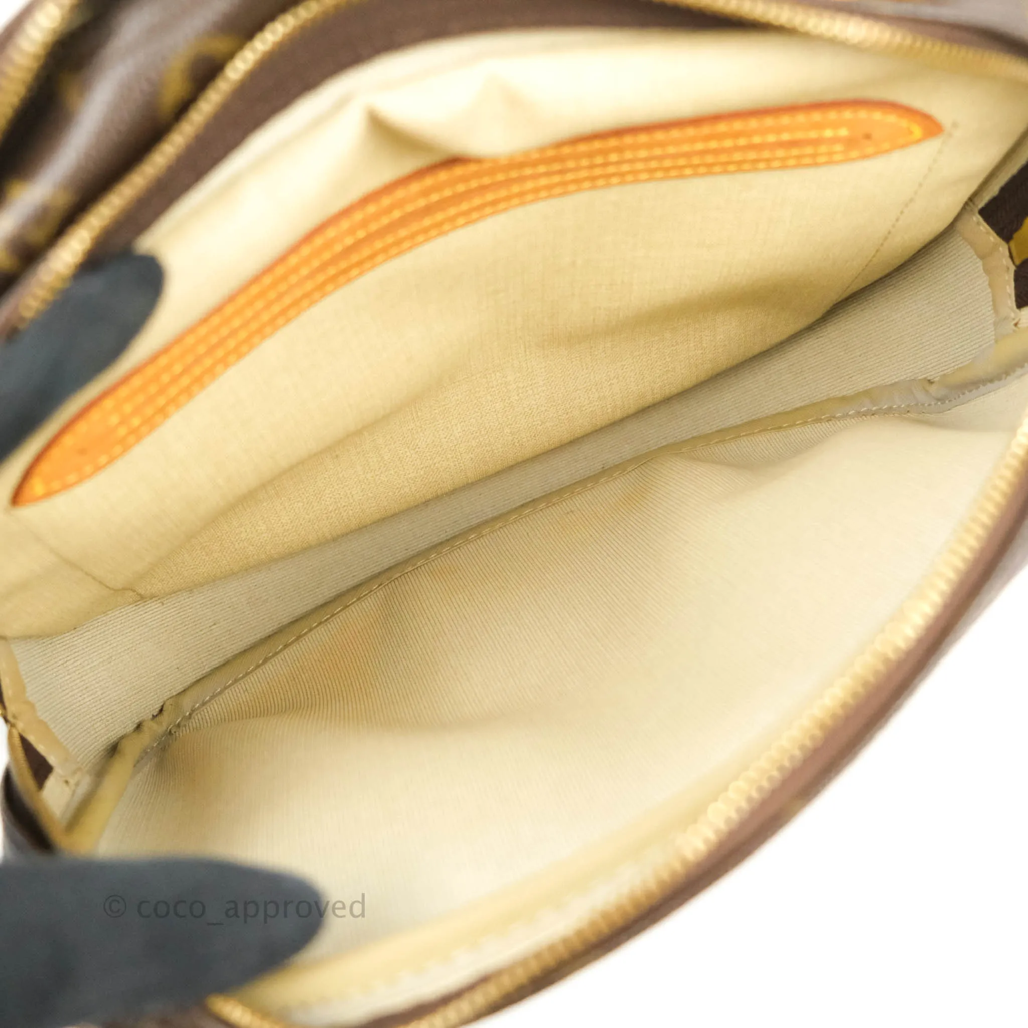 Louis Vuitton Reporter Shoulder Bag PM Monogram Canvas