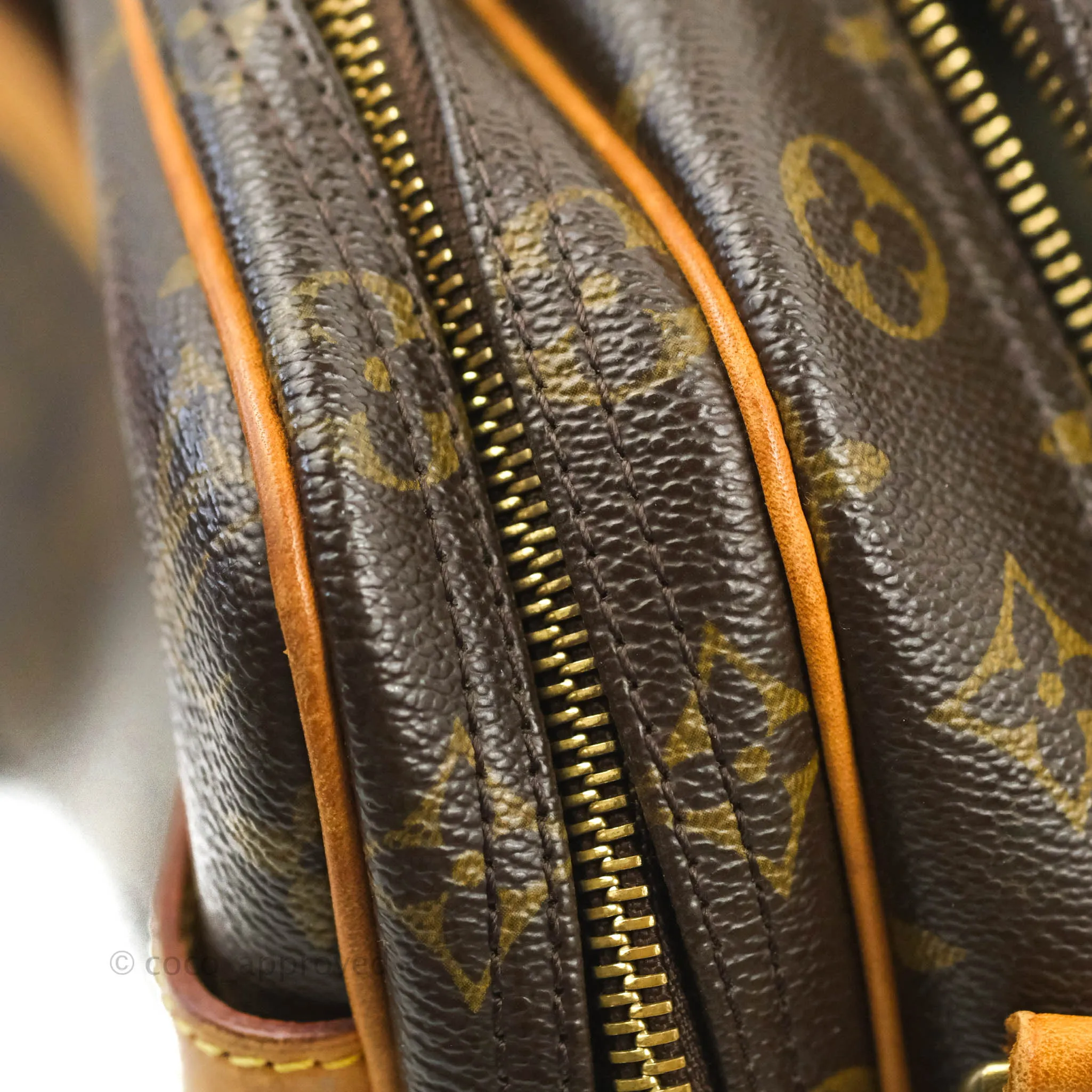 Louis Vuitton Reporter Shoulder Bag PM Monogram Canvas