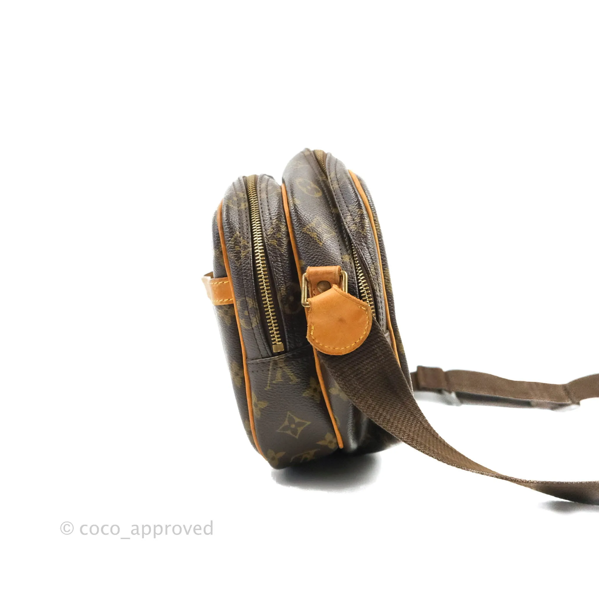 Louis Vuitton Reporter Shoulder Bag PM Monogram Canvas