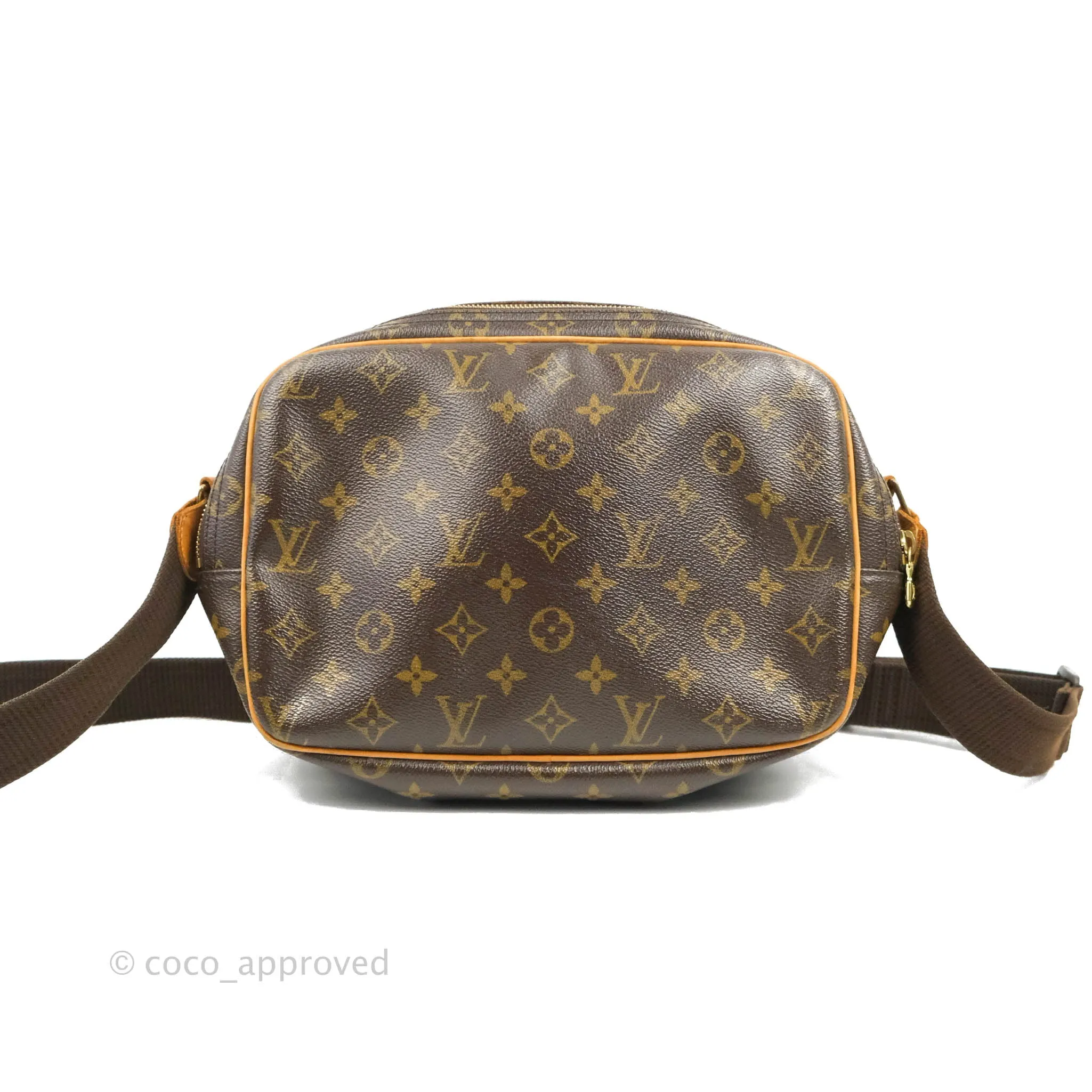 Louis Vuitton Reporter Shoulder Bag PM Monogram Canvas