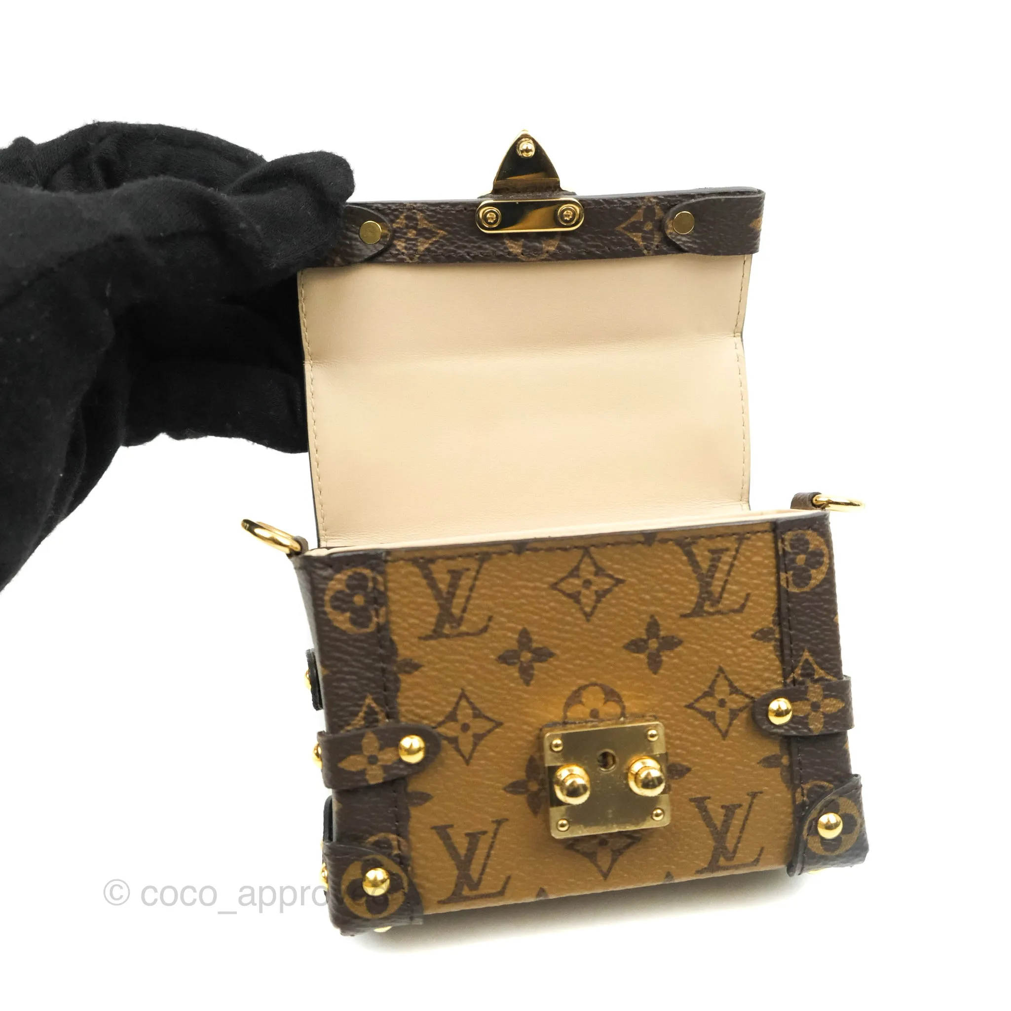 Louis Vuitton Reverse Monogram Essential Trunk Black