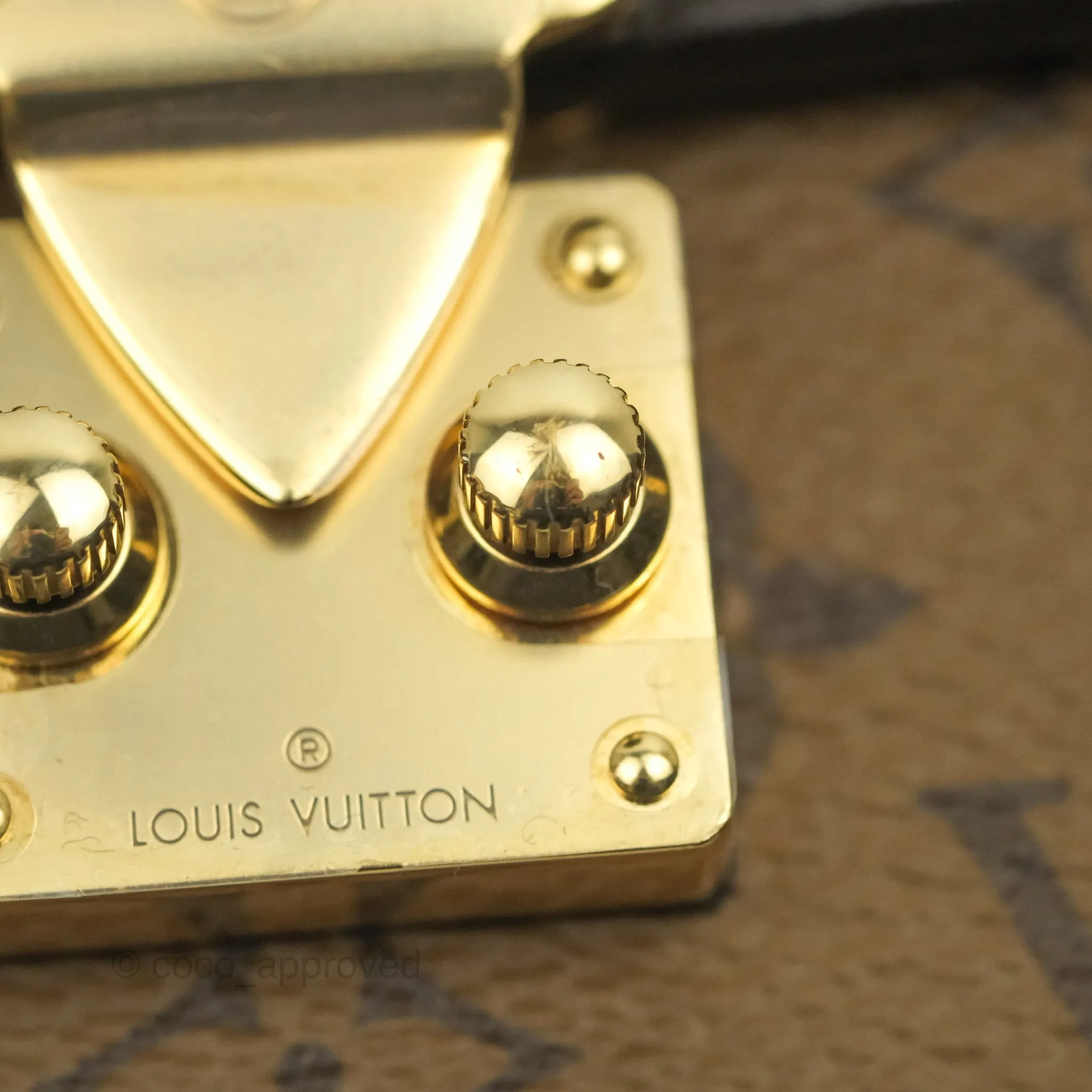 Louis Vuitton Reverse Monogram Essential Trunk Black