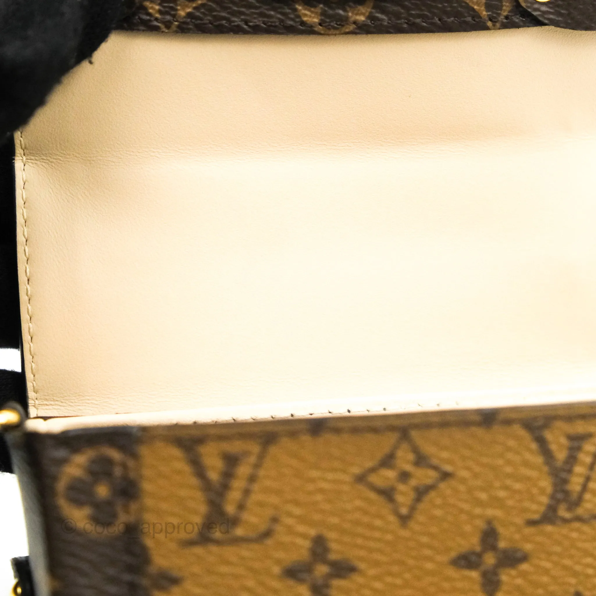 Louis Vuitton Reverse Monogram Essential Trunk Black