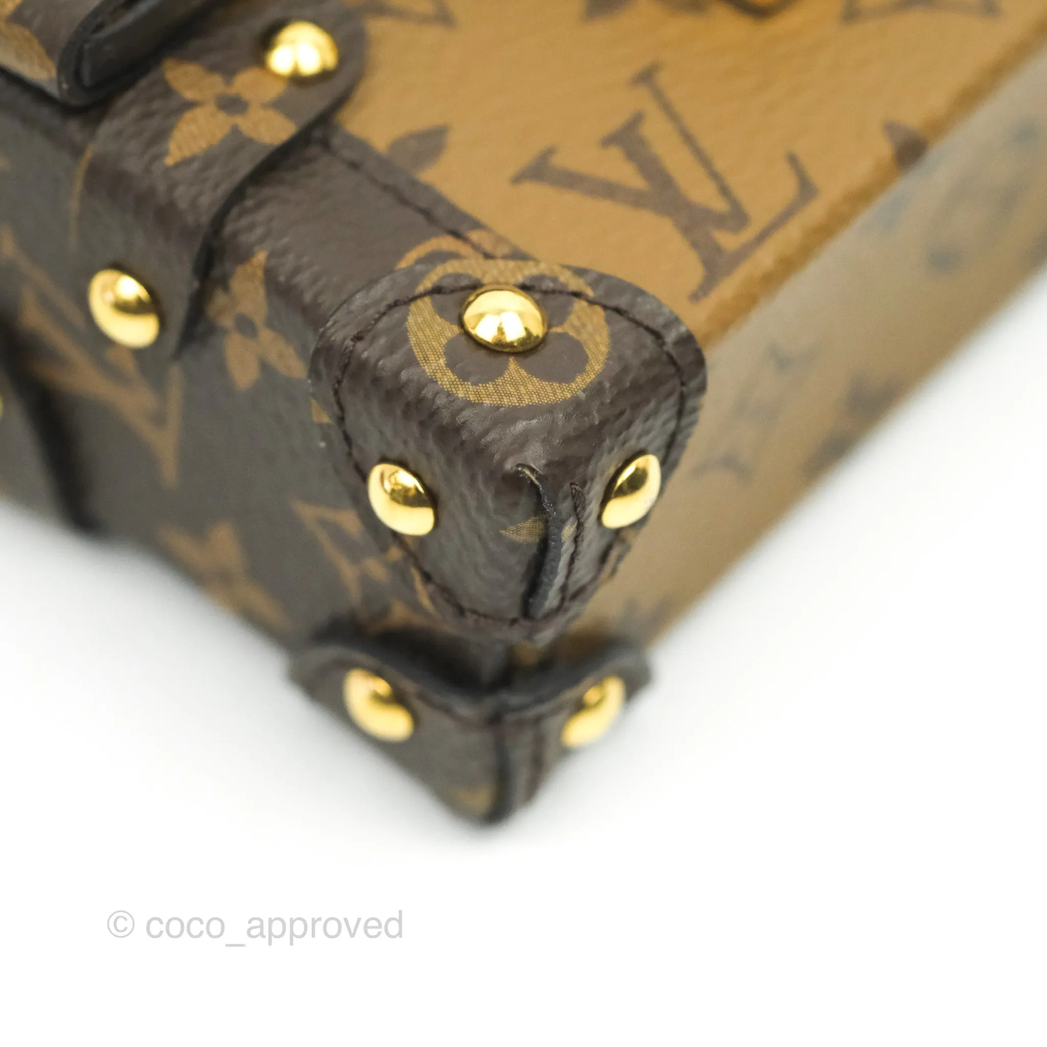 Louis Vuitton Reverse Monogram Essential Trunk Black