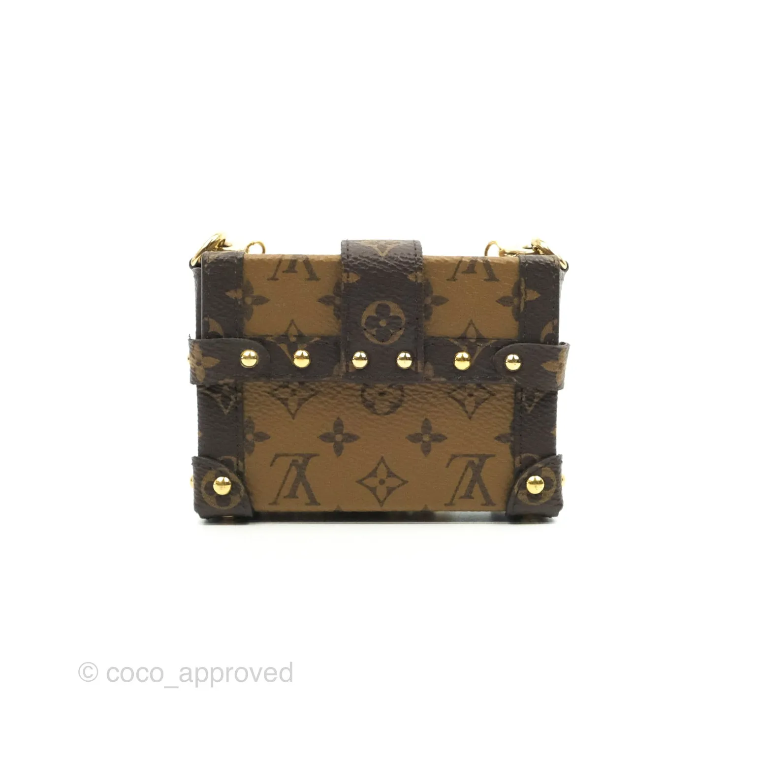 Louis Vuitton Reverse Monogram Essential Trunk Black