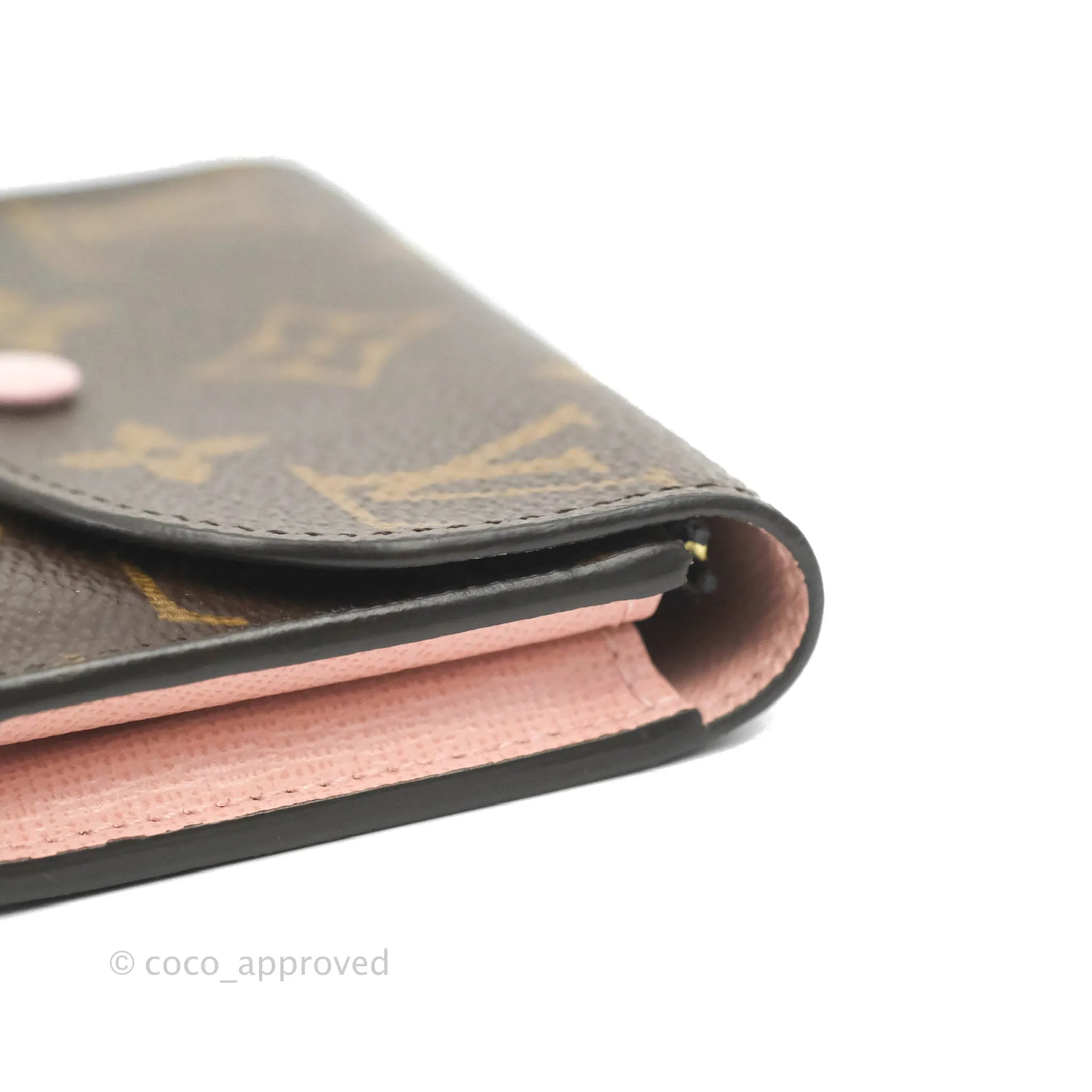 Louis Vuitton Rosalie Coin Purse Monogram Rose Ballerine