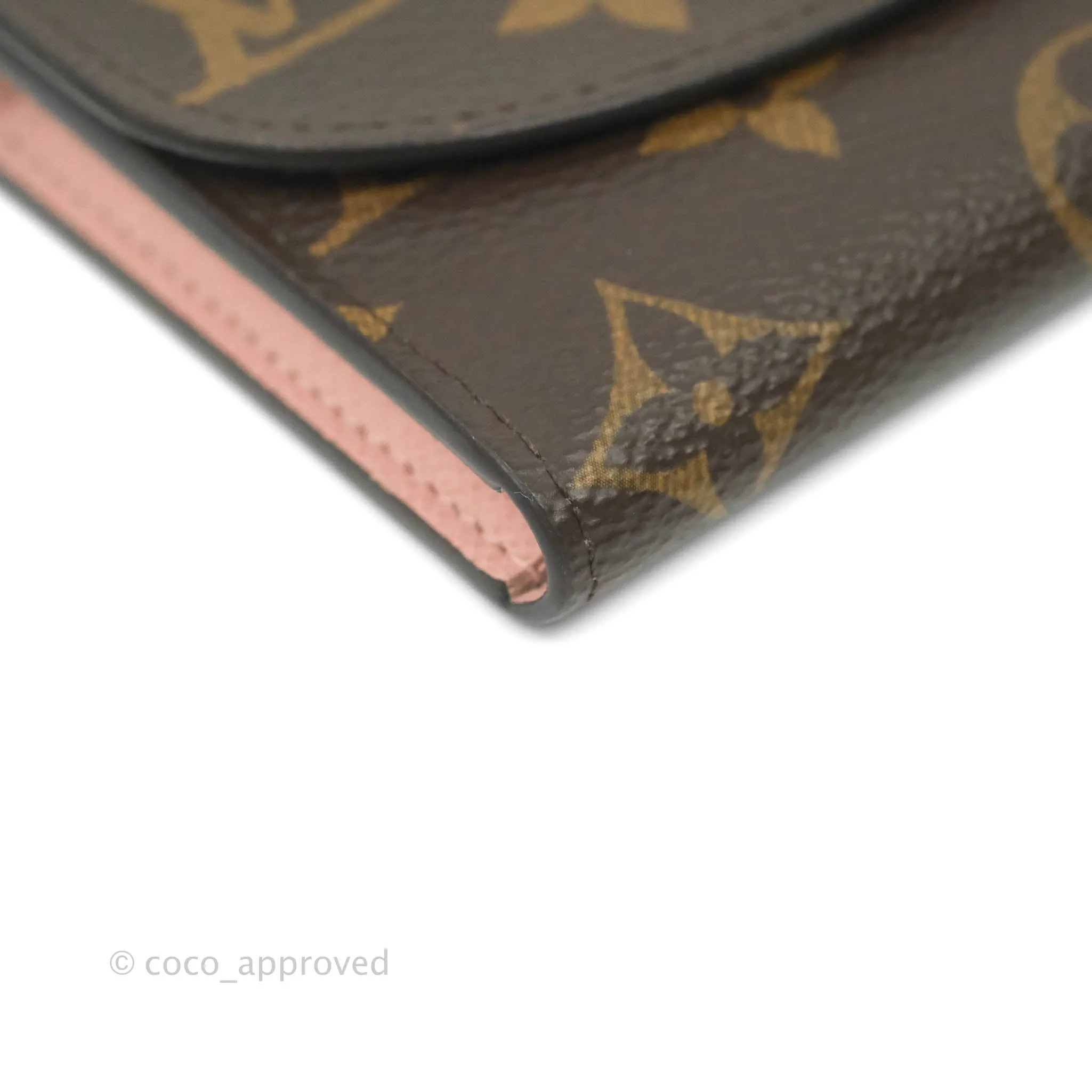 Louis Vuitton Rosalie Coin Purse Monogram Rose Ballerine