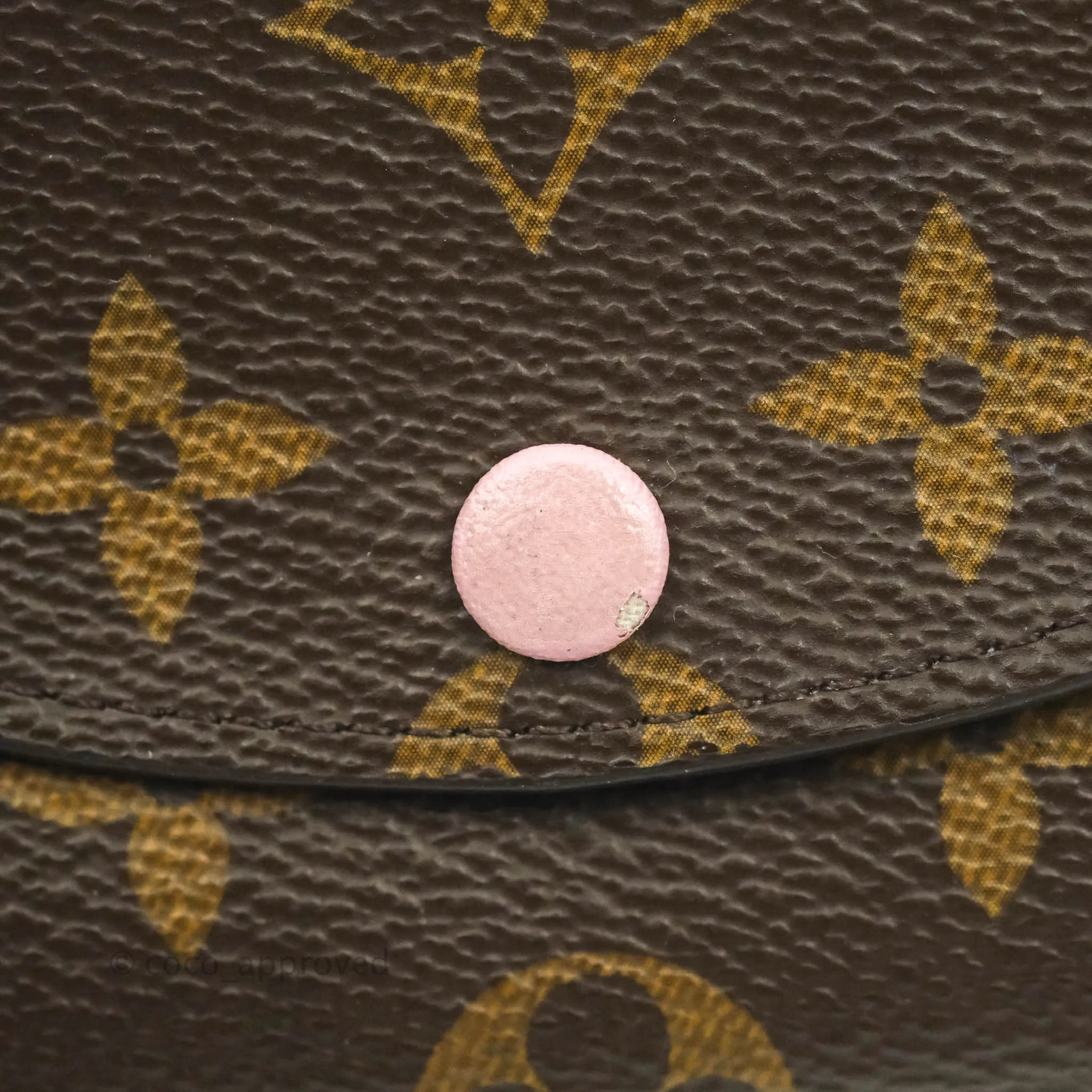 Louis Vuitton Rosalie Coin Purse Monogram Rose Ballerine