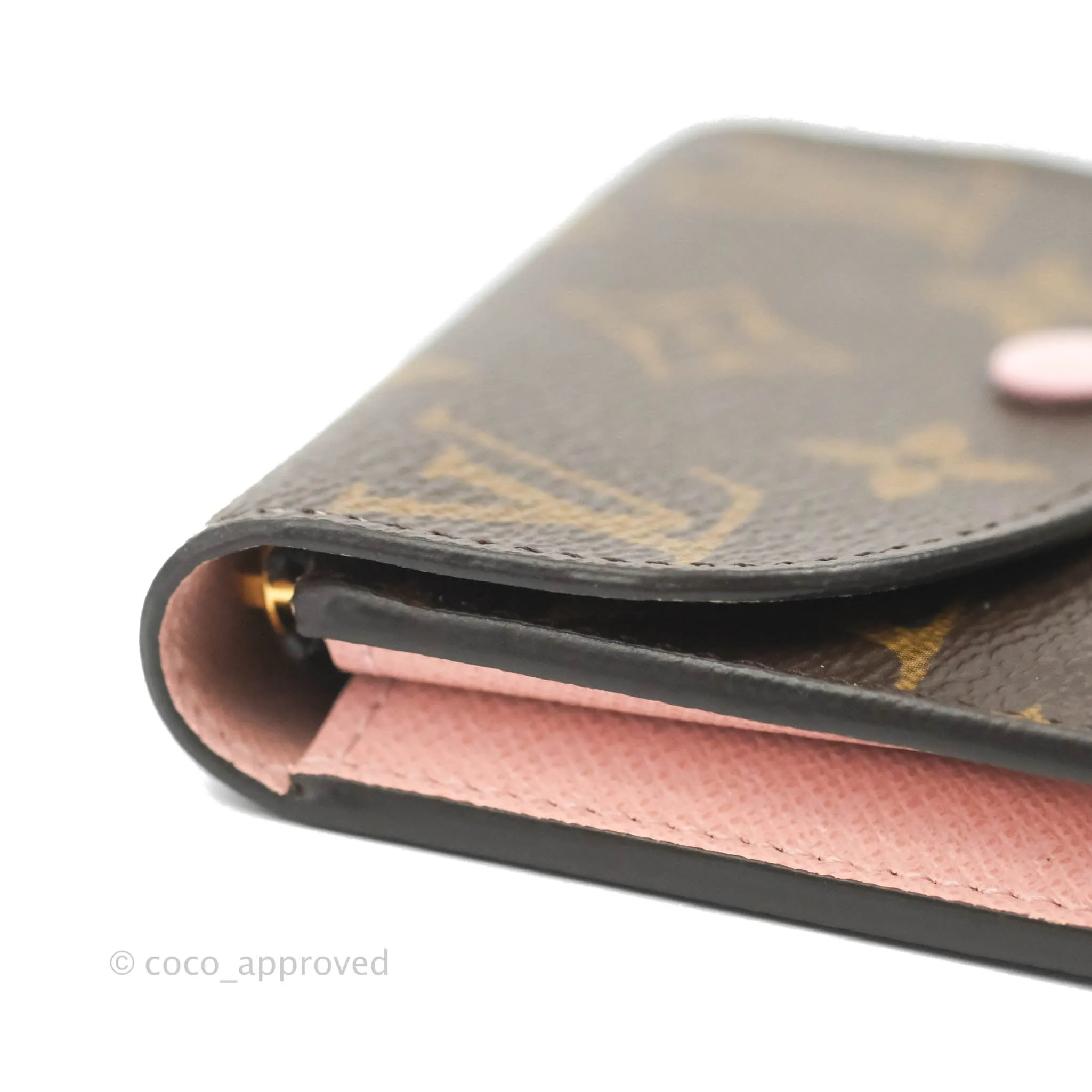 Louis Vuitton Rosalie Coin Purse Monogram Rose Ballerine