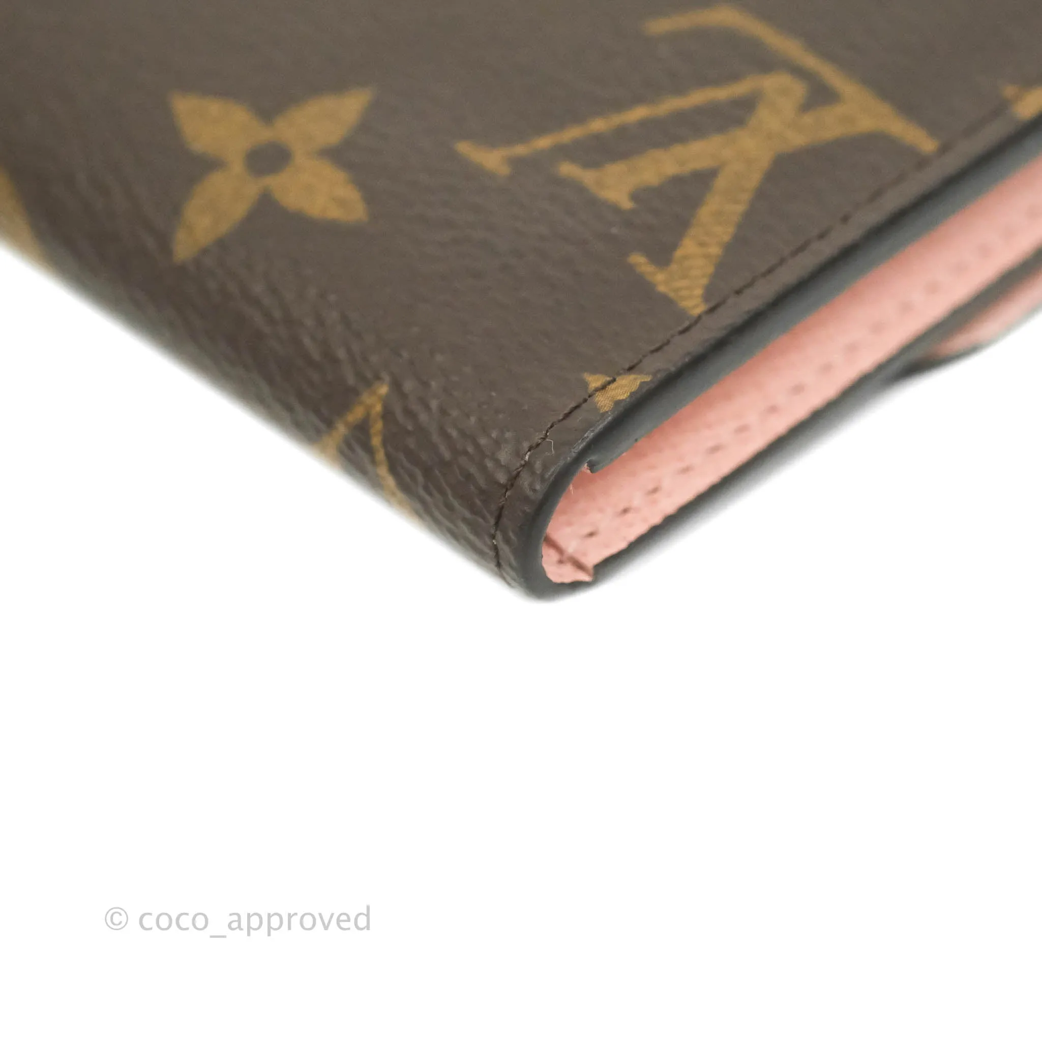 Louis Vuitton Rosalie Coin Purse Monogram Rose Ballerine