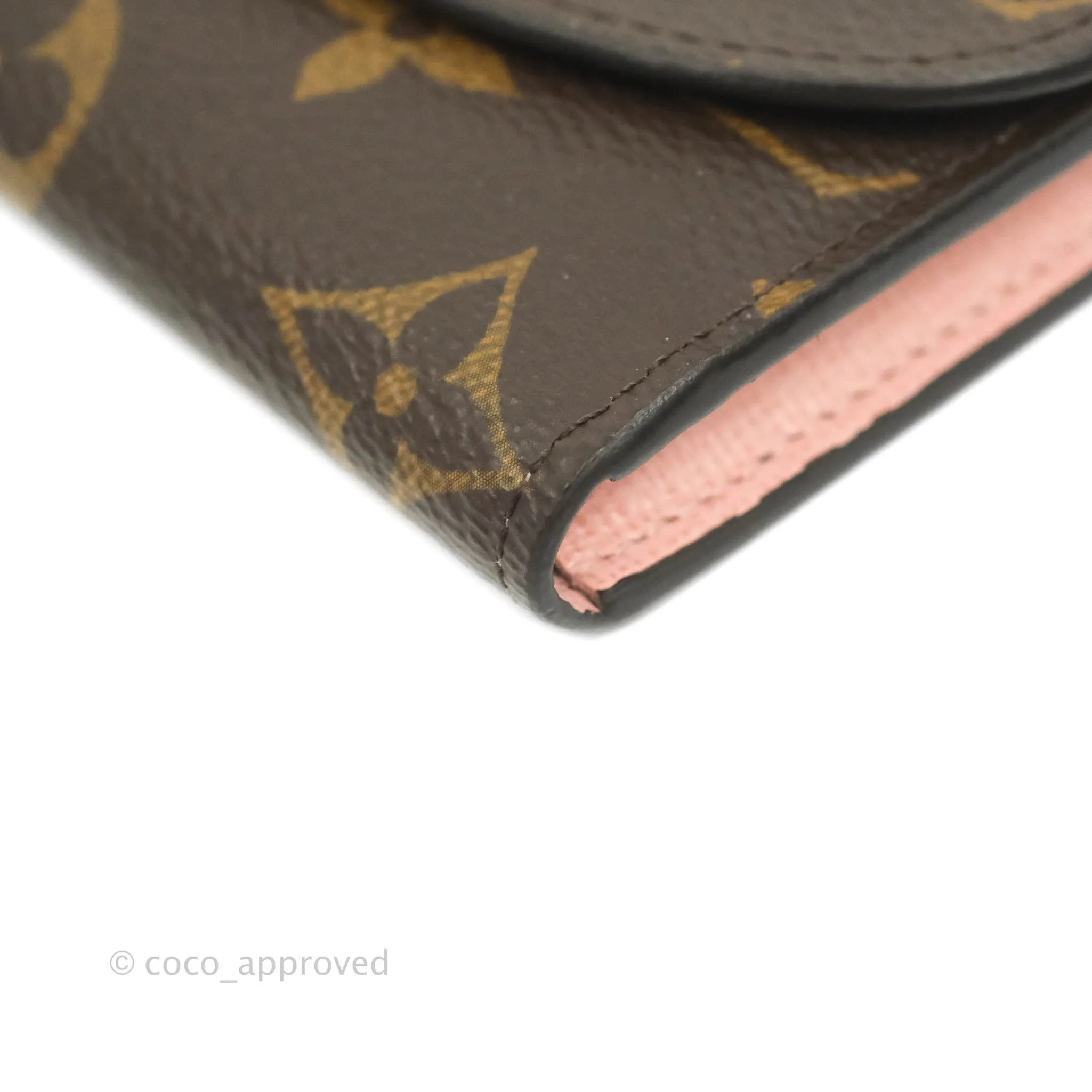 Louis Vuitton Rosalie Coin Purse Monogram Rose Ballerine