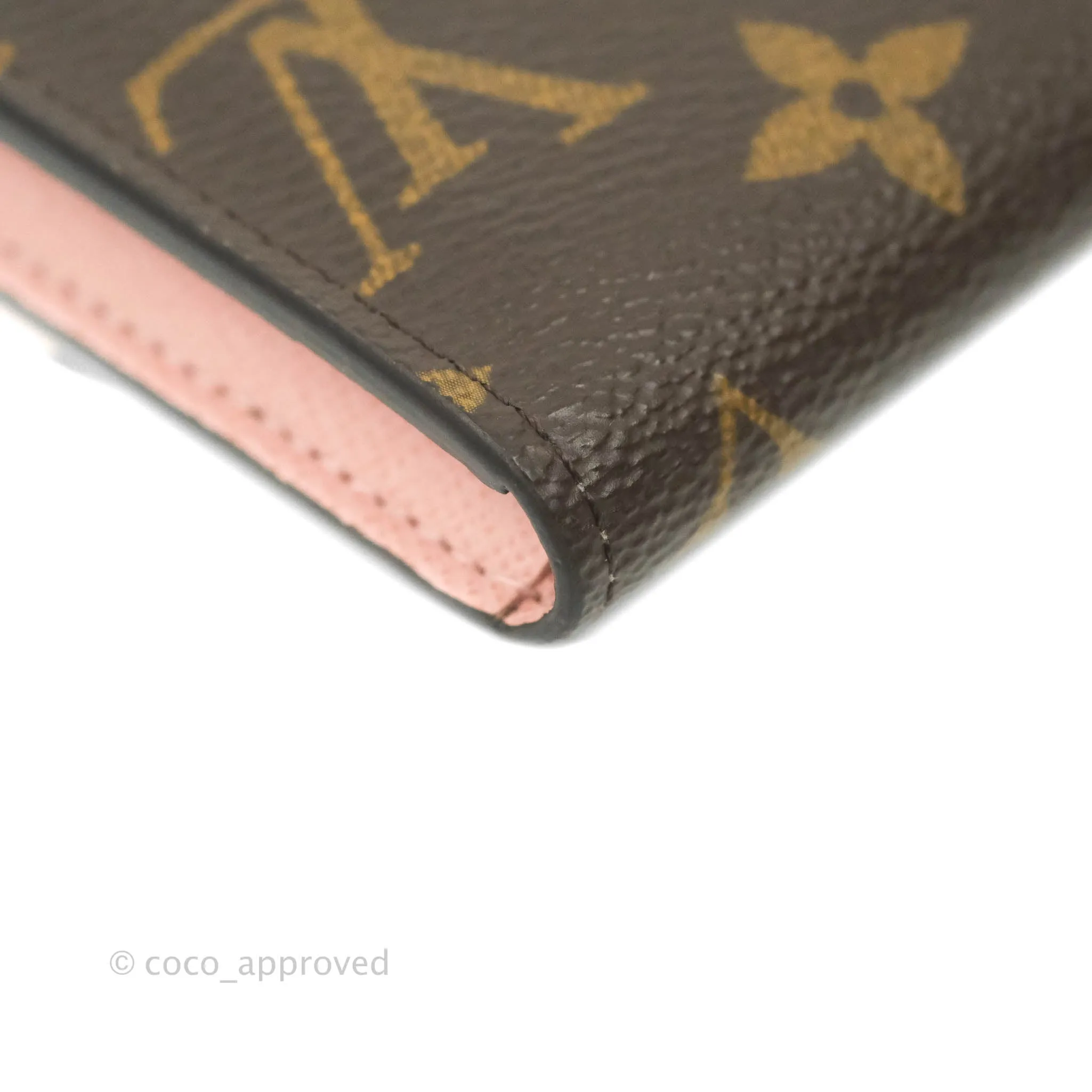 Louis Vuitton Rosalie Coin Purse Monogram Rose Ballerine