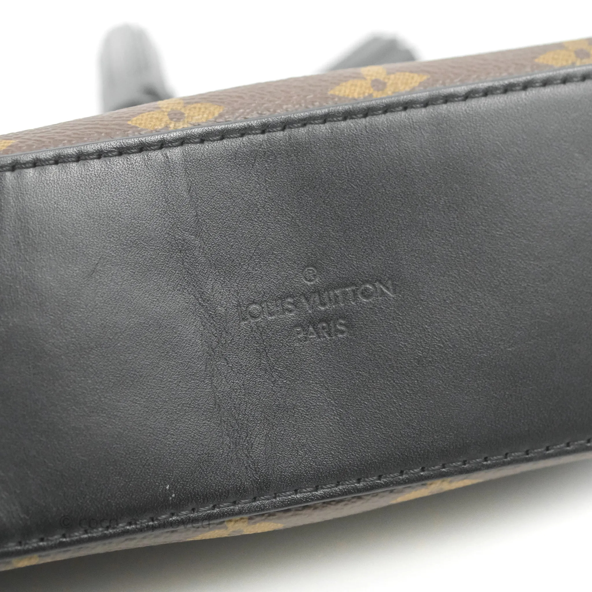 Louis Vuitton Saintonge Crossbody Bag Monogram Black