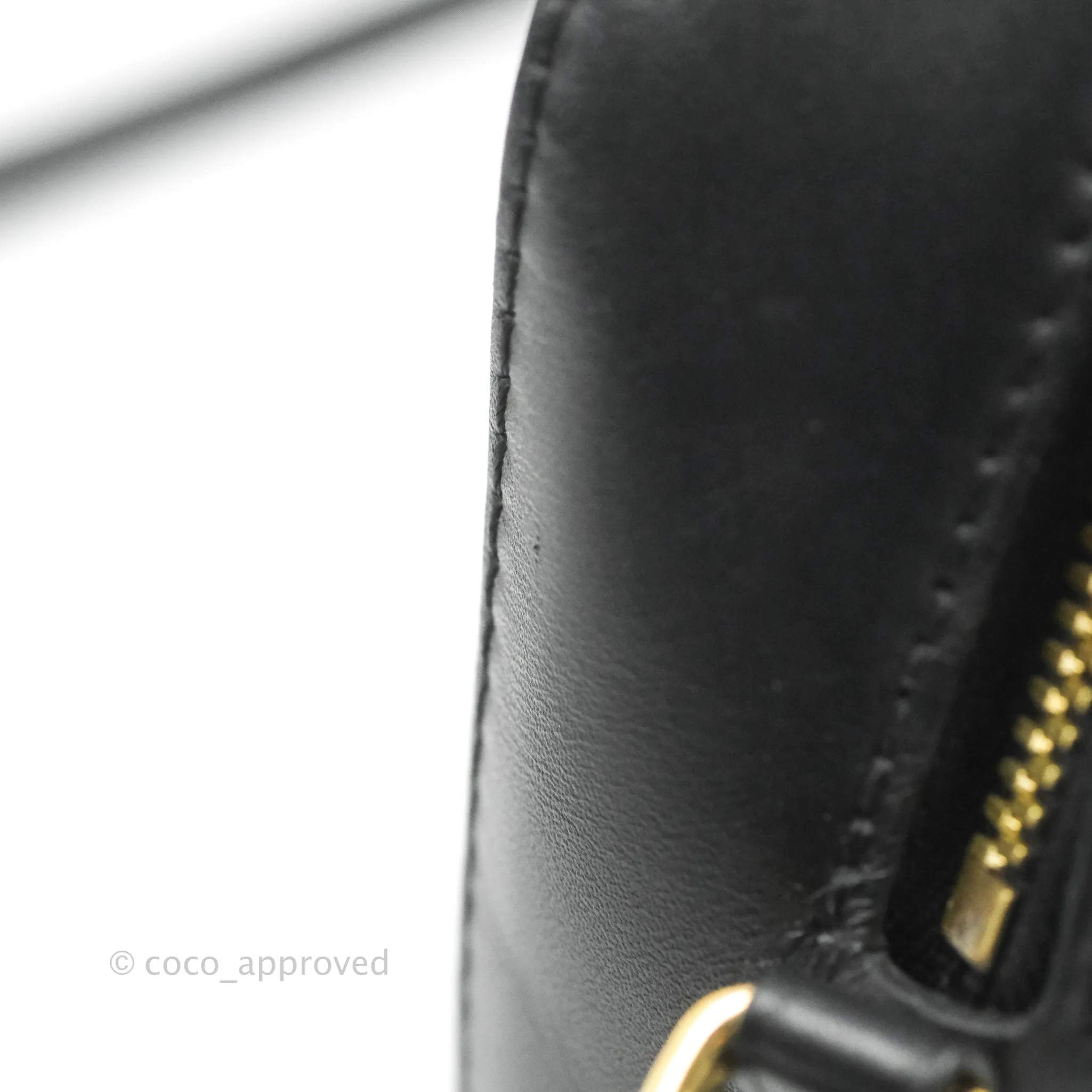 Louis Vuitton Saintonge Crossbody Bag Monogram Black