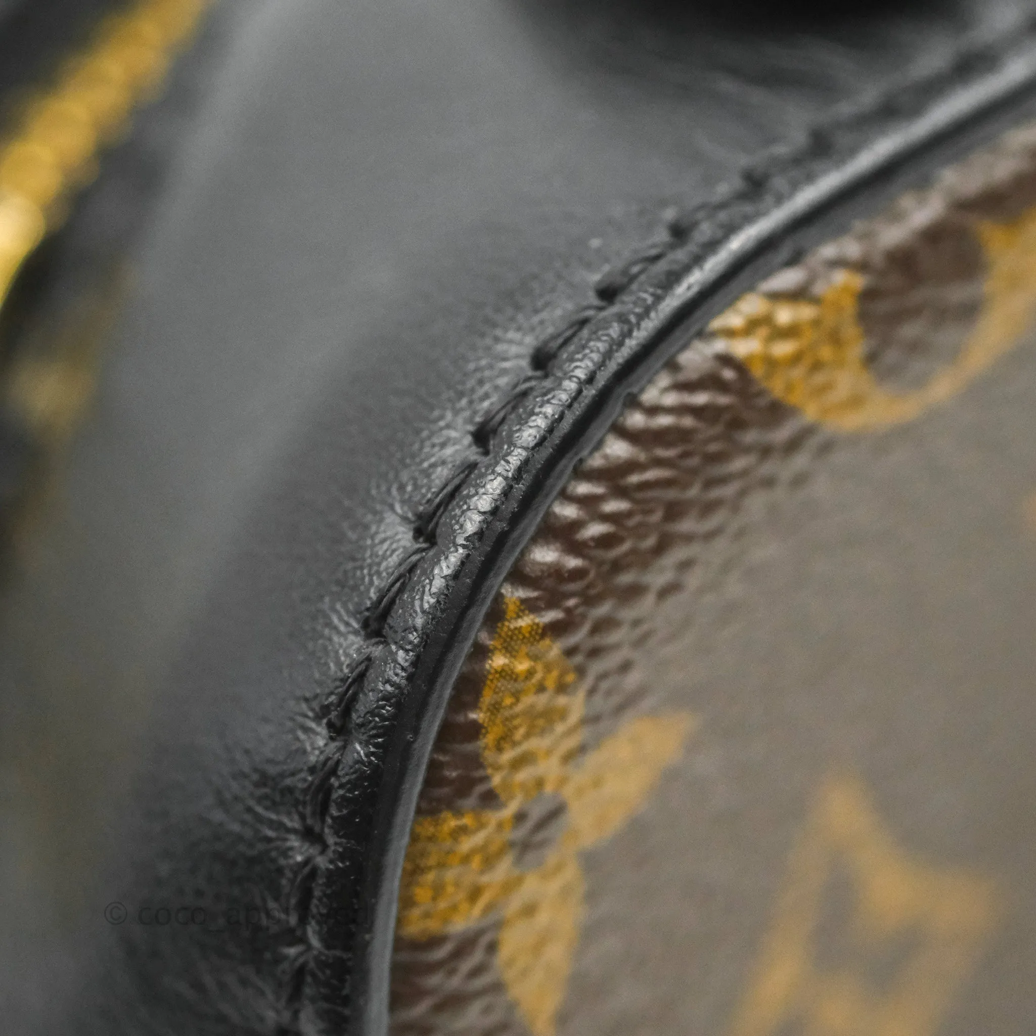 Louis Vuitton Saintonge Crossbody Bag Monogram Black
