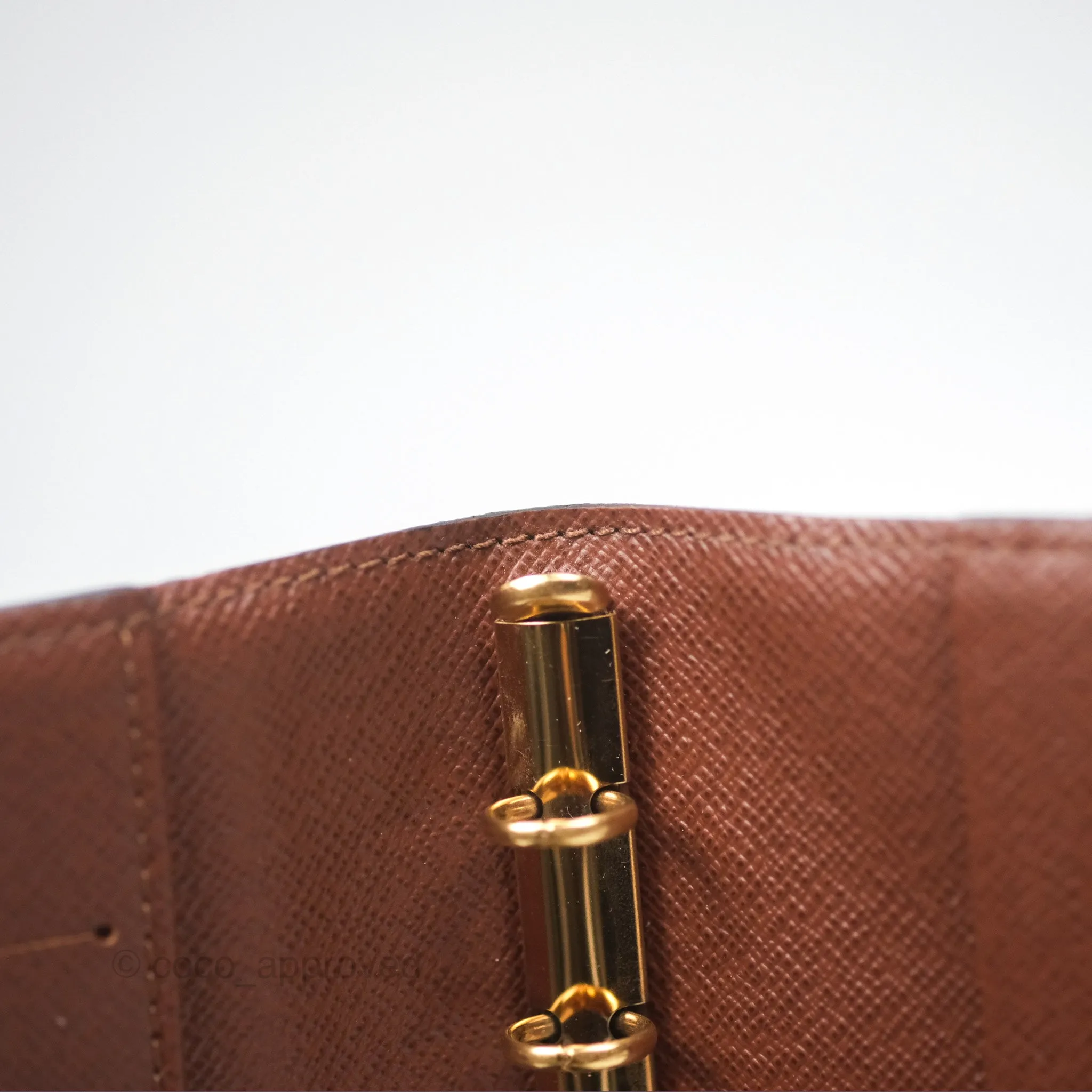 Louis Vuitton Small Ring Agenda Cover Monogram Canvas